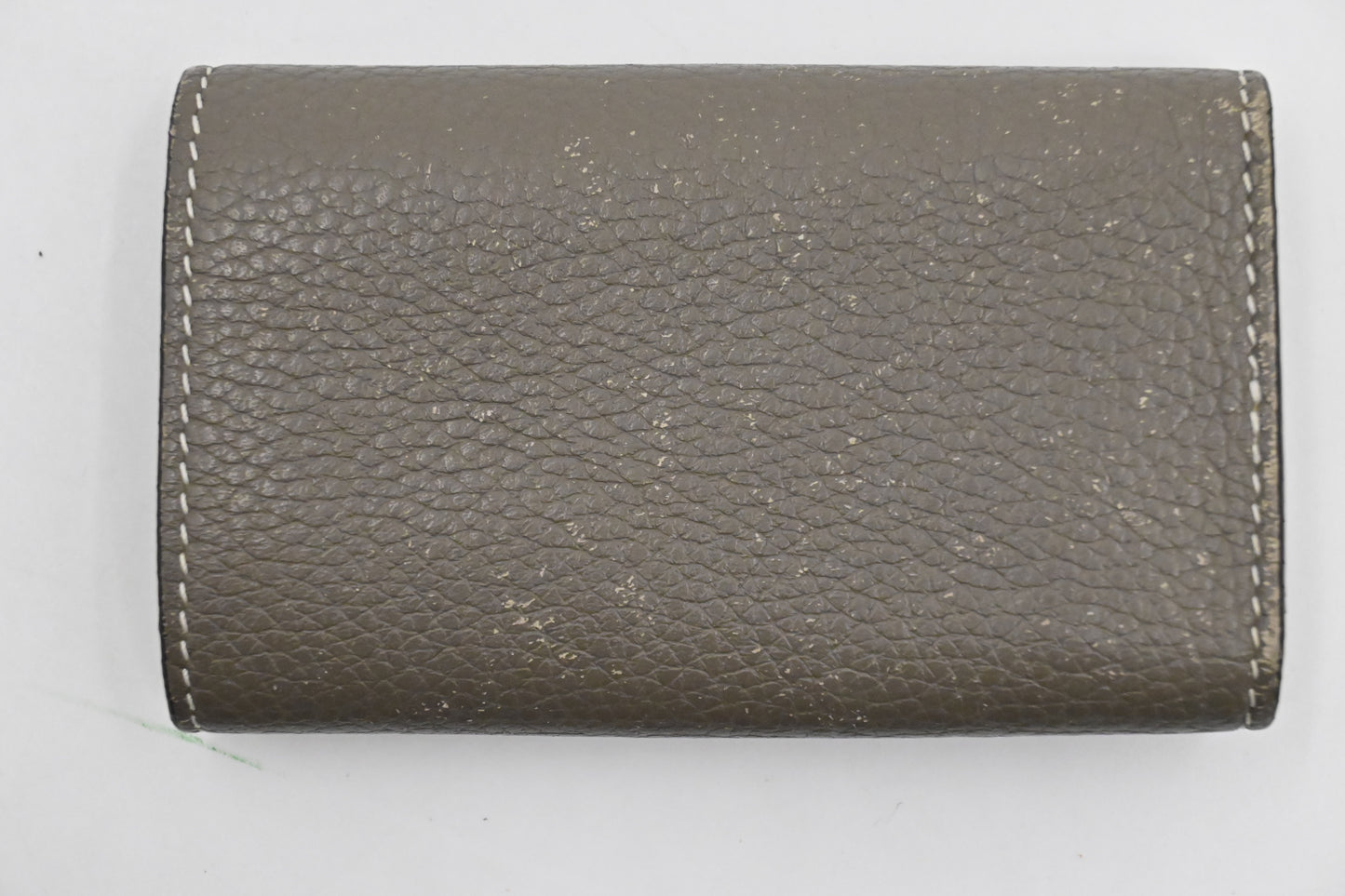 Celine 6 Key Case in Greige Leather