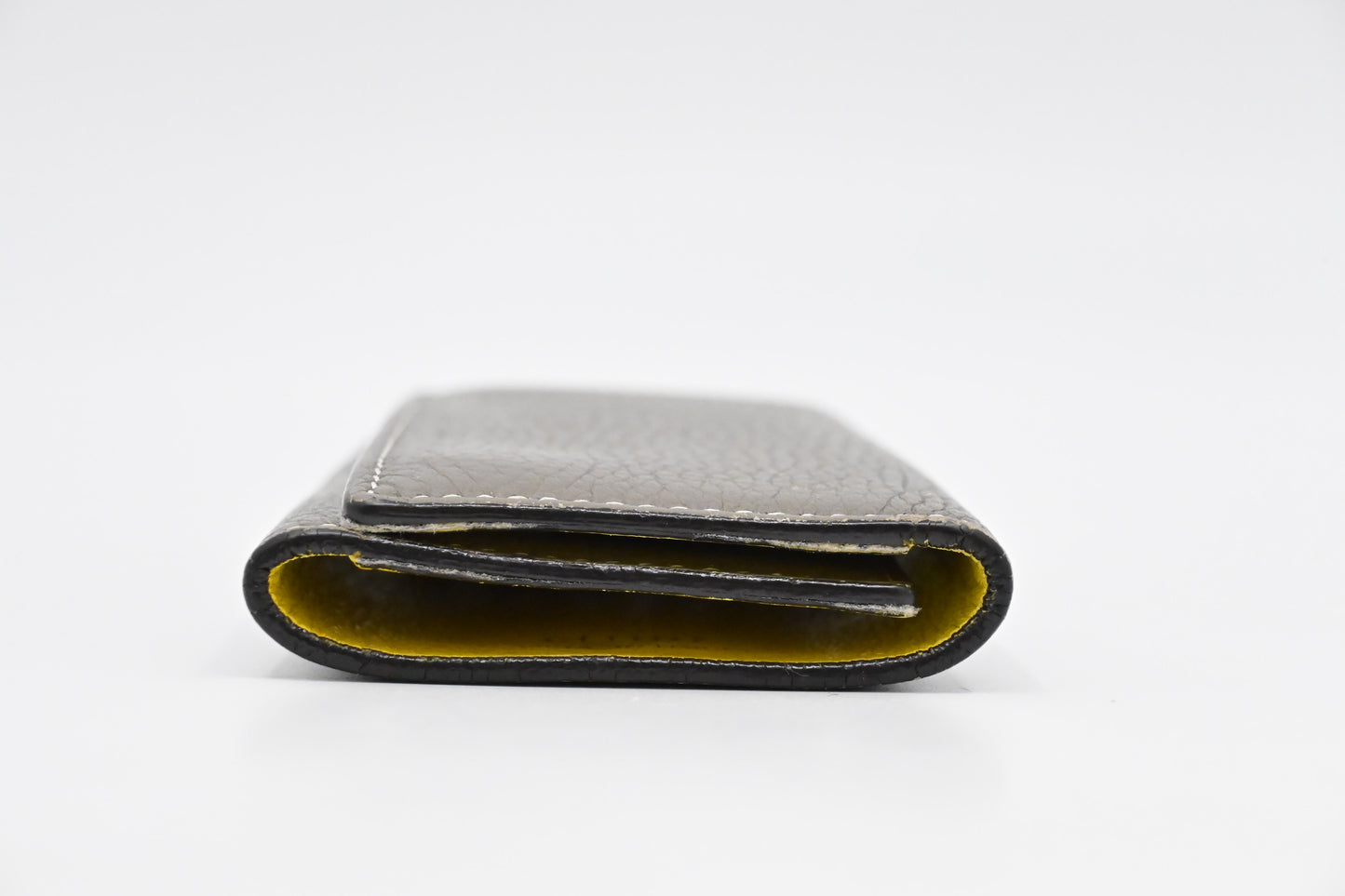 Celine 6 Key Case in Greige Leather
