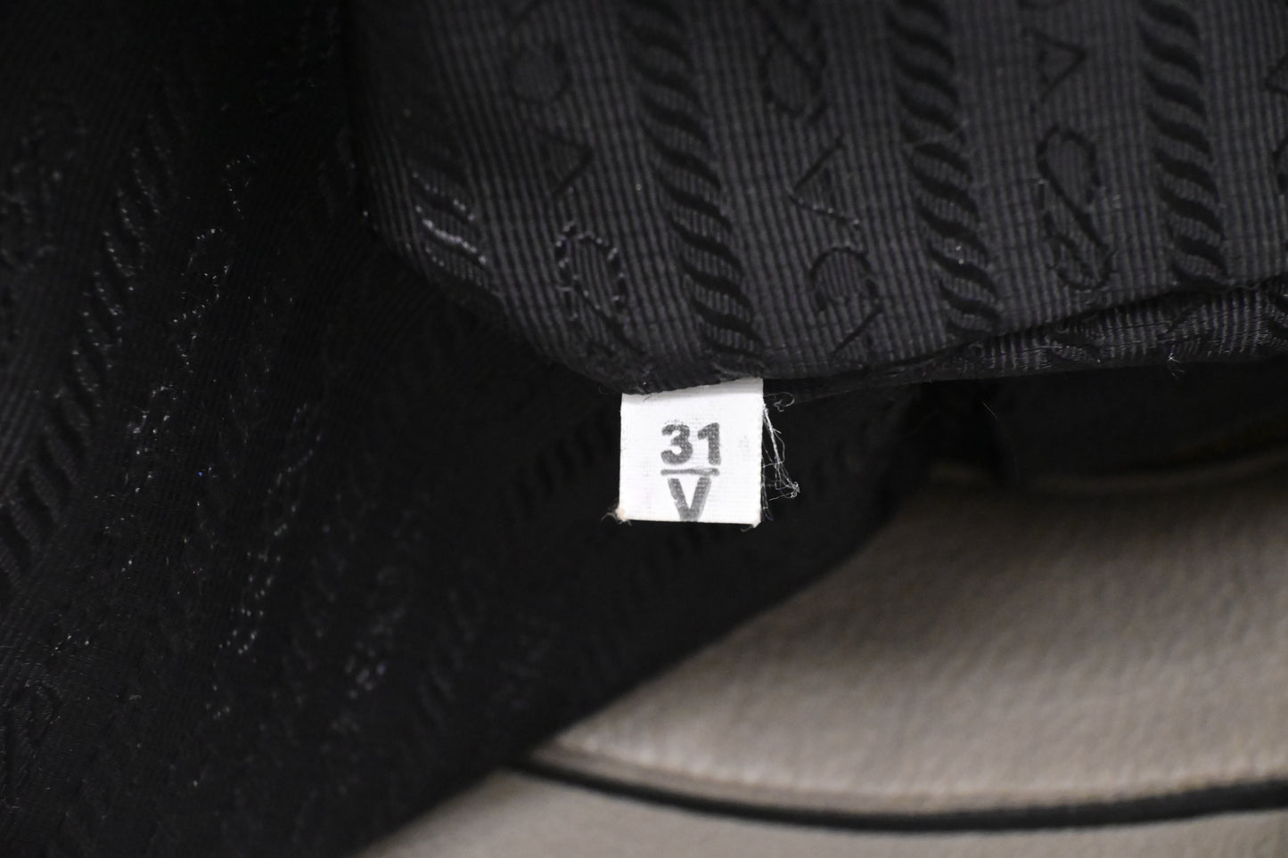 Prada 2-Way Tote in Argilla Gray Leather