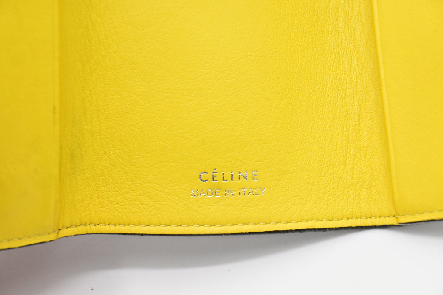 Celine 6 Key Case in Greige Leather