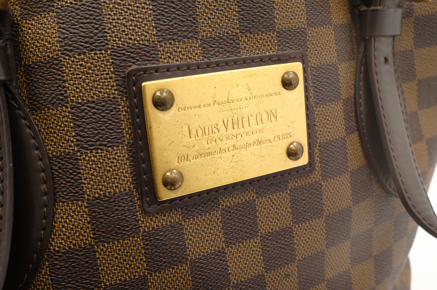Louis Vuitton Hampstead GM in Damier Ebene Canvas