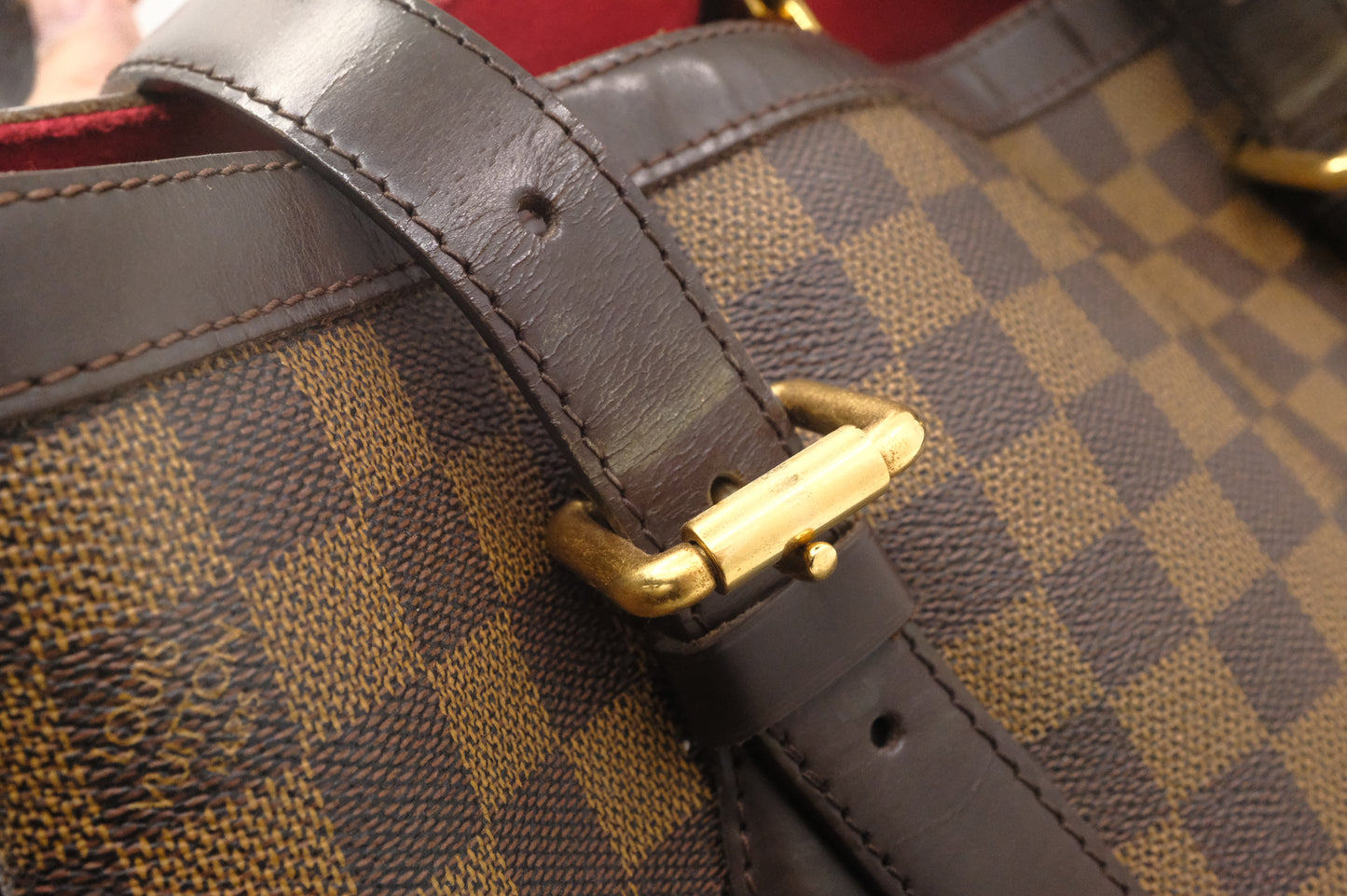 Louis Vuitton Hampstead GM in Damier Ebene Canvas