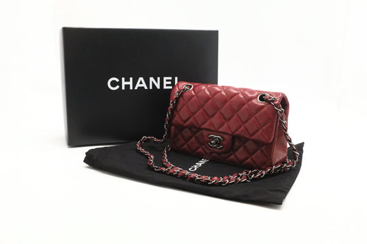 Chanel Mini Flap in Red Leather