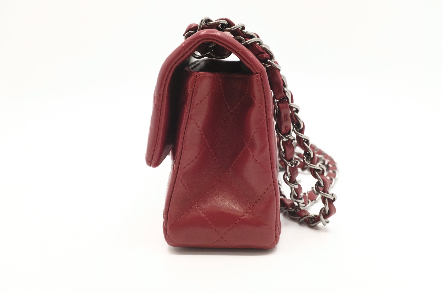 Chanel Mini Flap in Red Leather