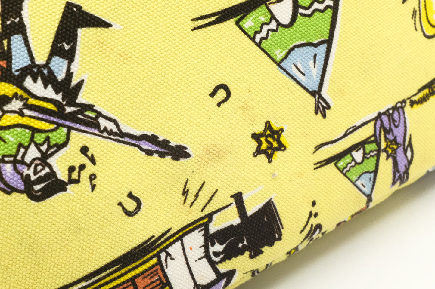 Prada Canapa in Yellow Western Canvas