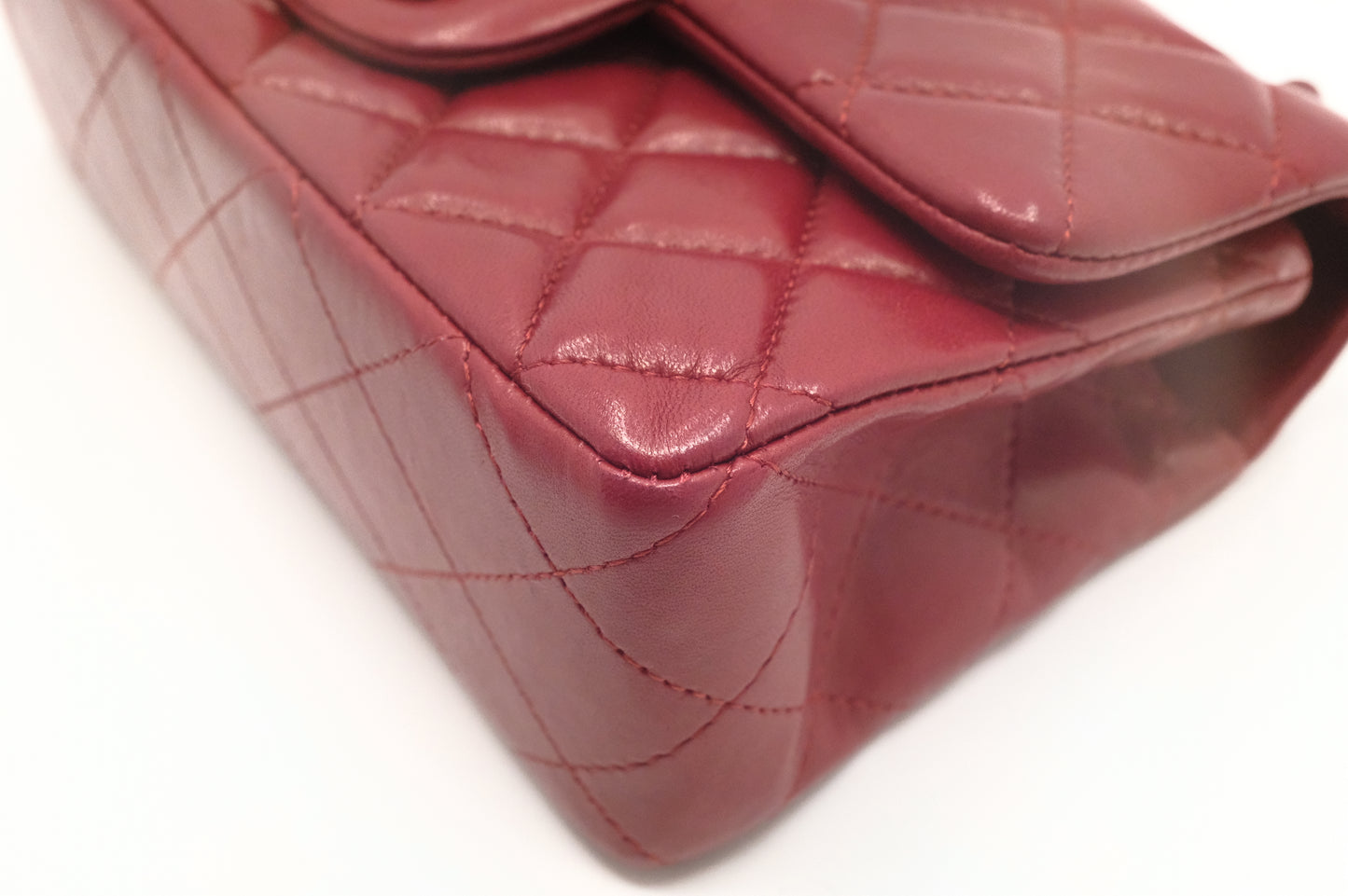 Chanel Mini Flap in Red Leather