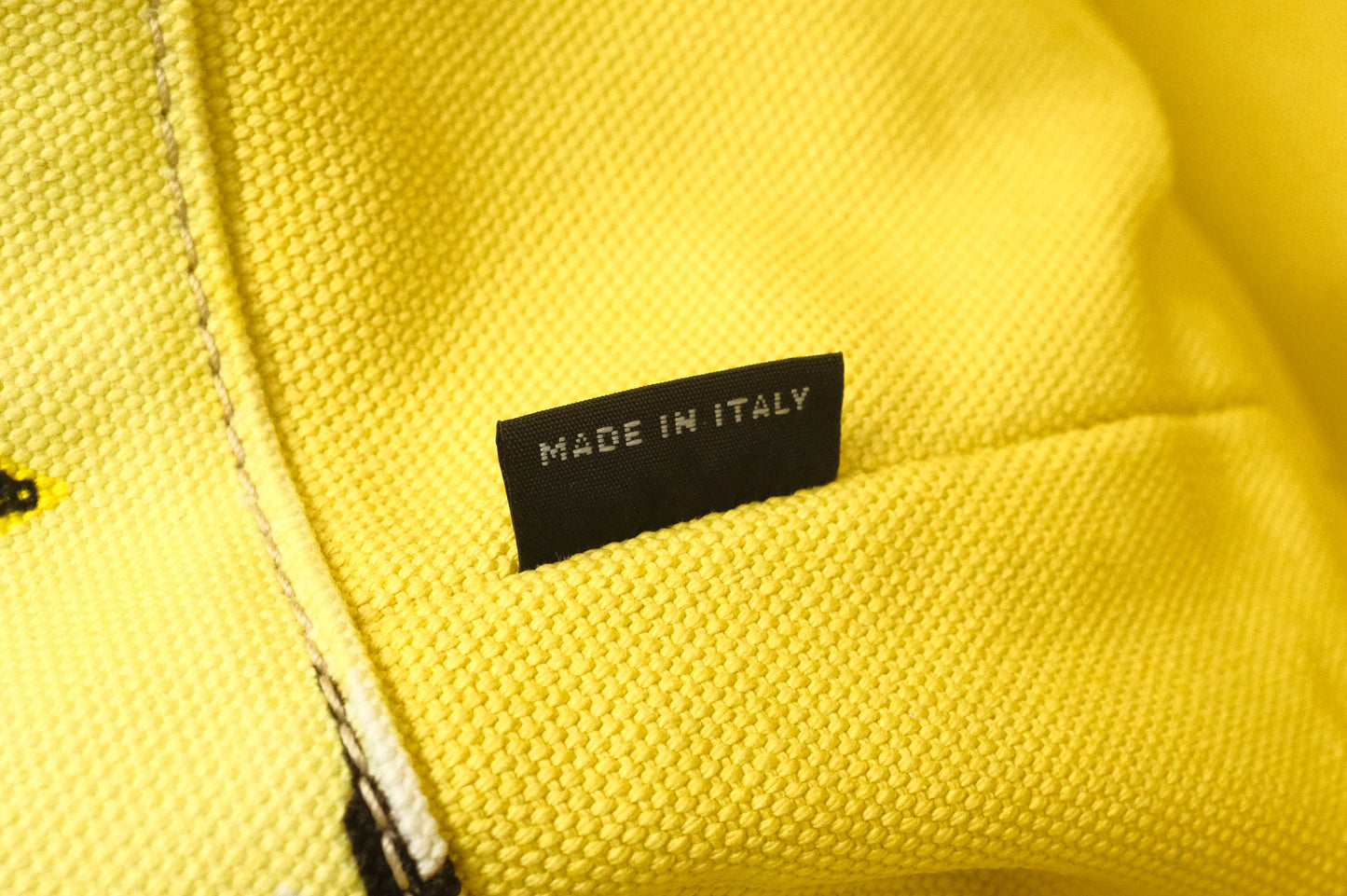 Prada Canapa in Yellow Western Canvas