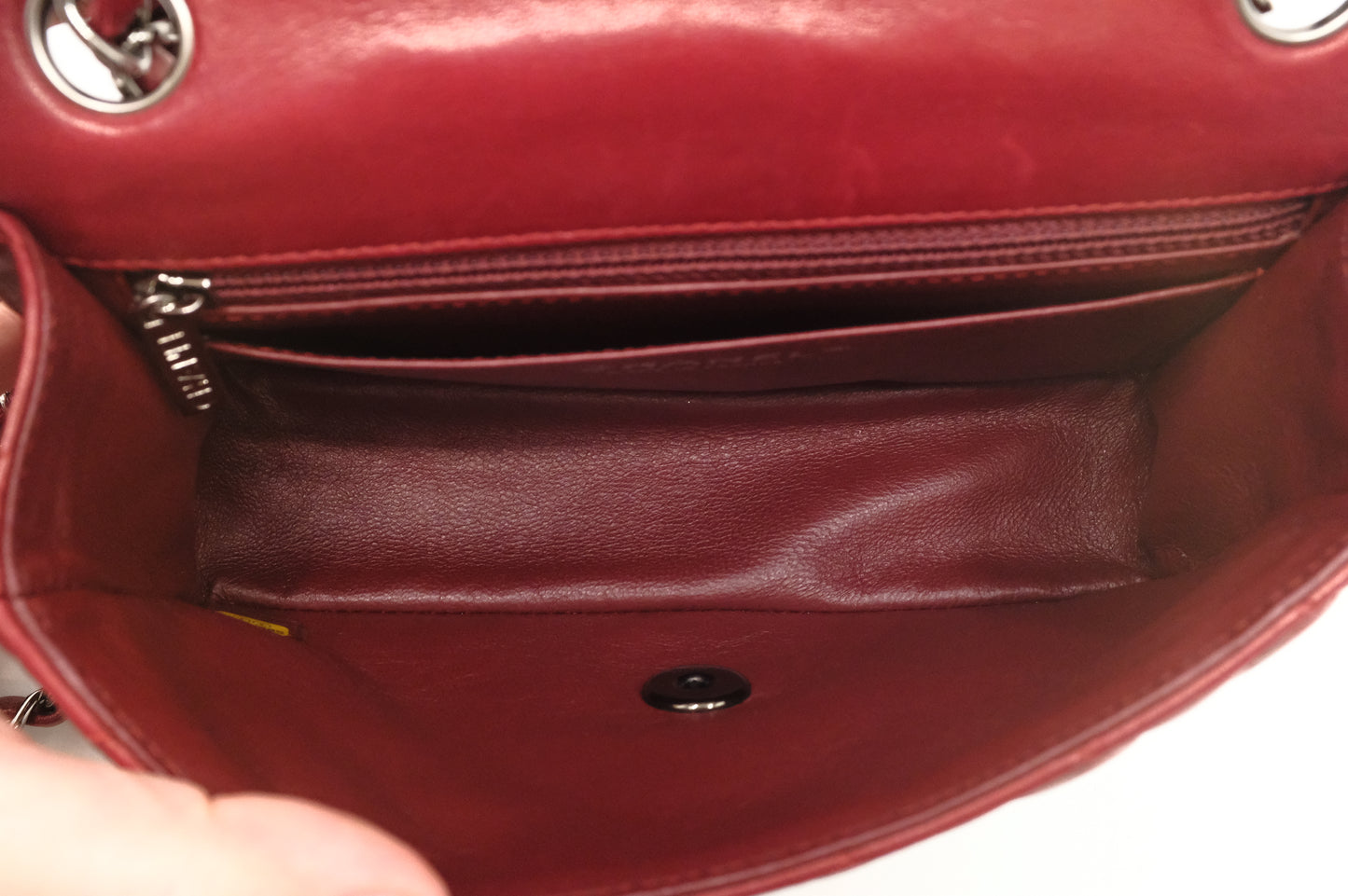 Chanel Mini Flap in Red Leather