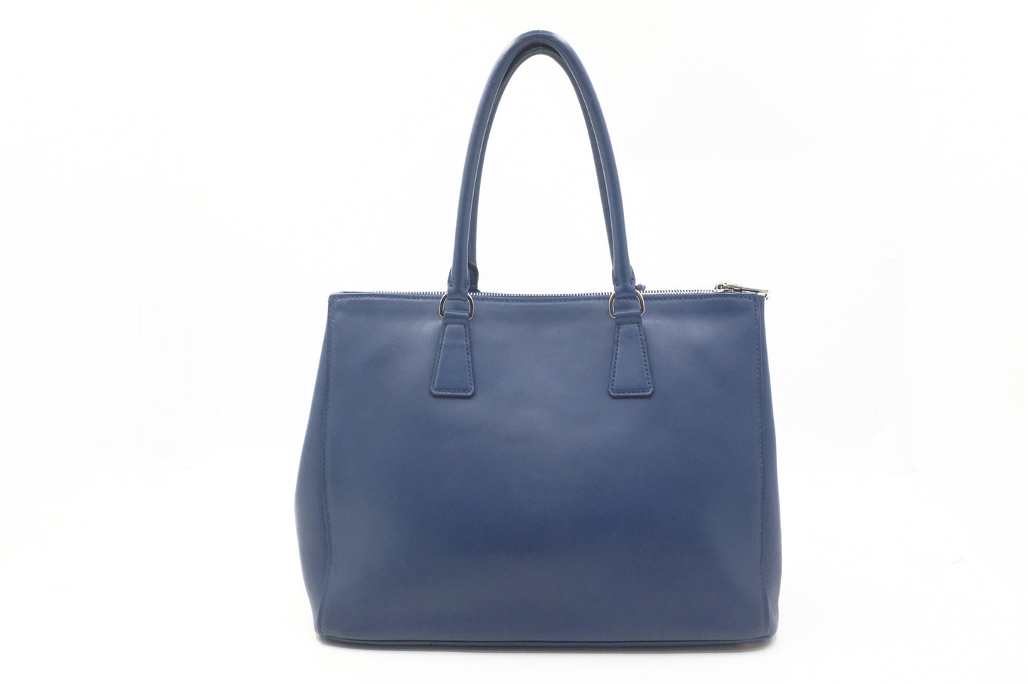 Prada Galleria Tote in Blue City Calf Leather