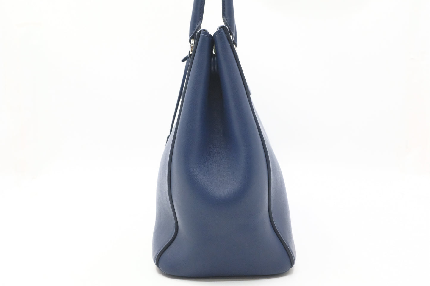 Prada Galleria Tote in Blue City Calf Leather