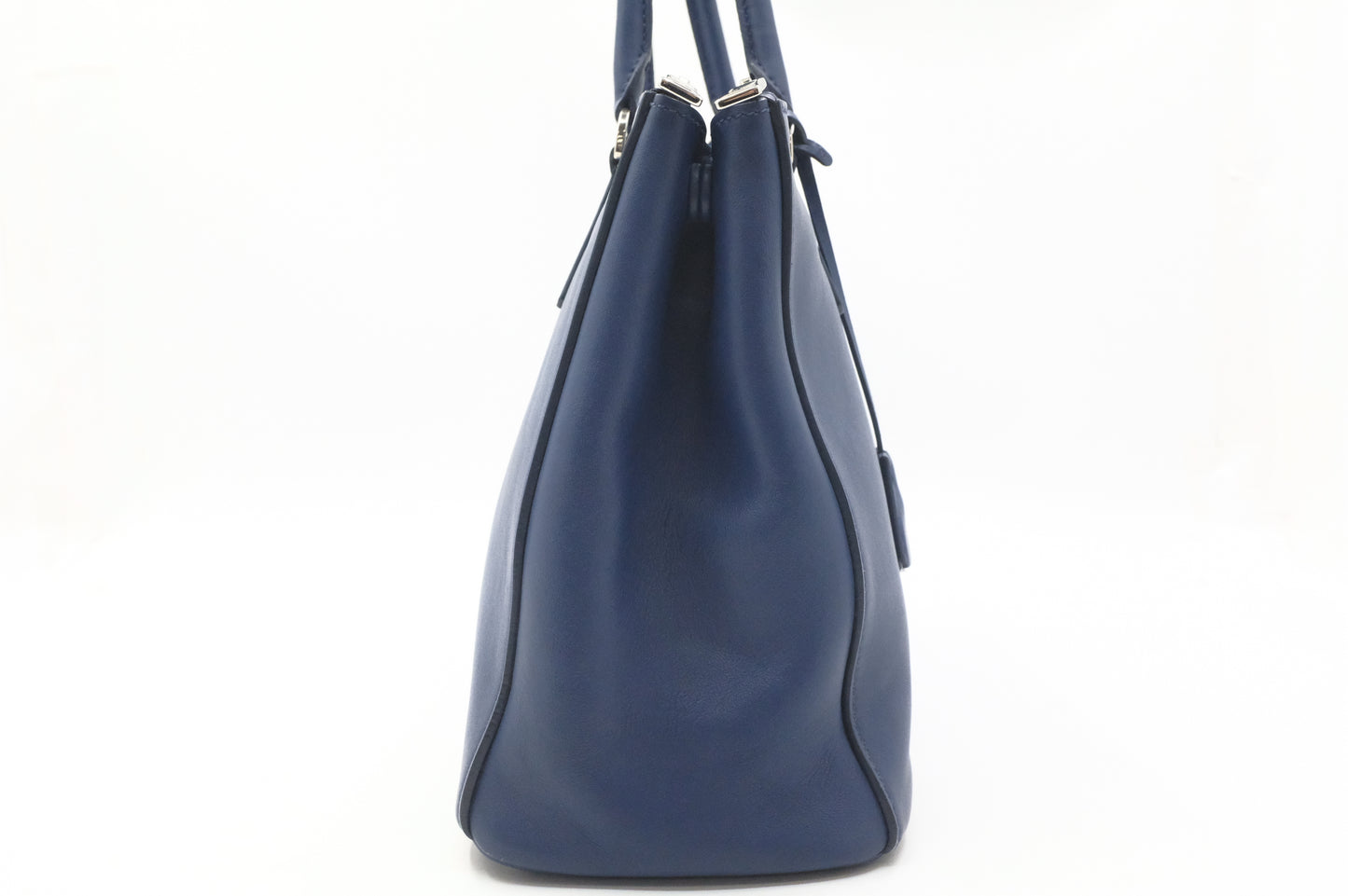 Prada Galleria Tote in Blue City Calf Leather