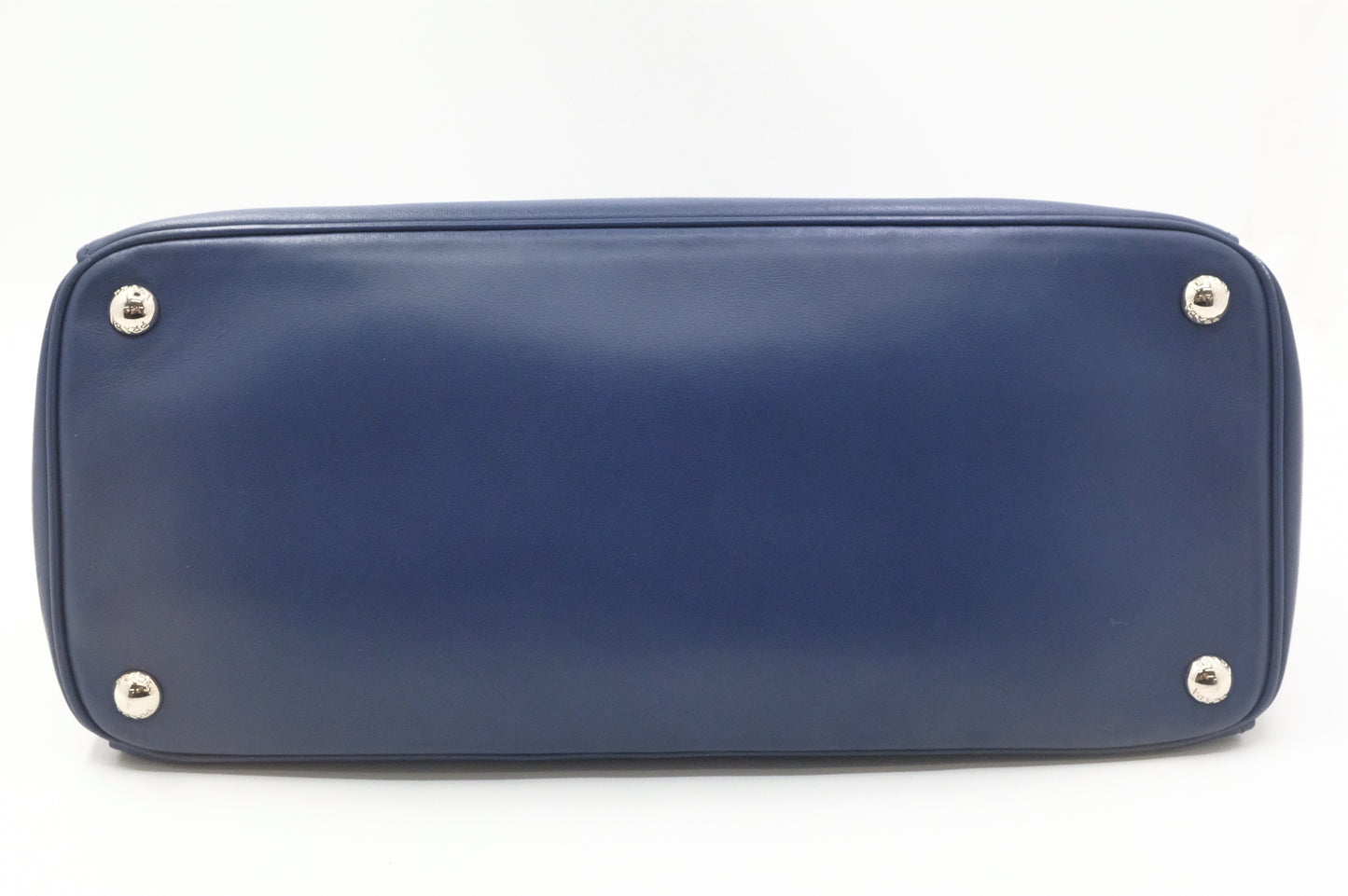 Prada Galleria Tote in Blue City Calf Leather