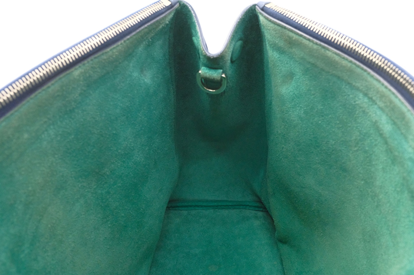 Prada Galleria Tote in Blue City Calf Leather