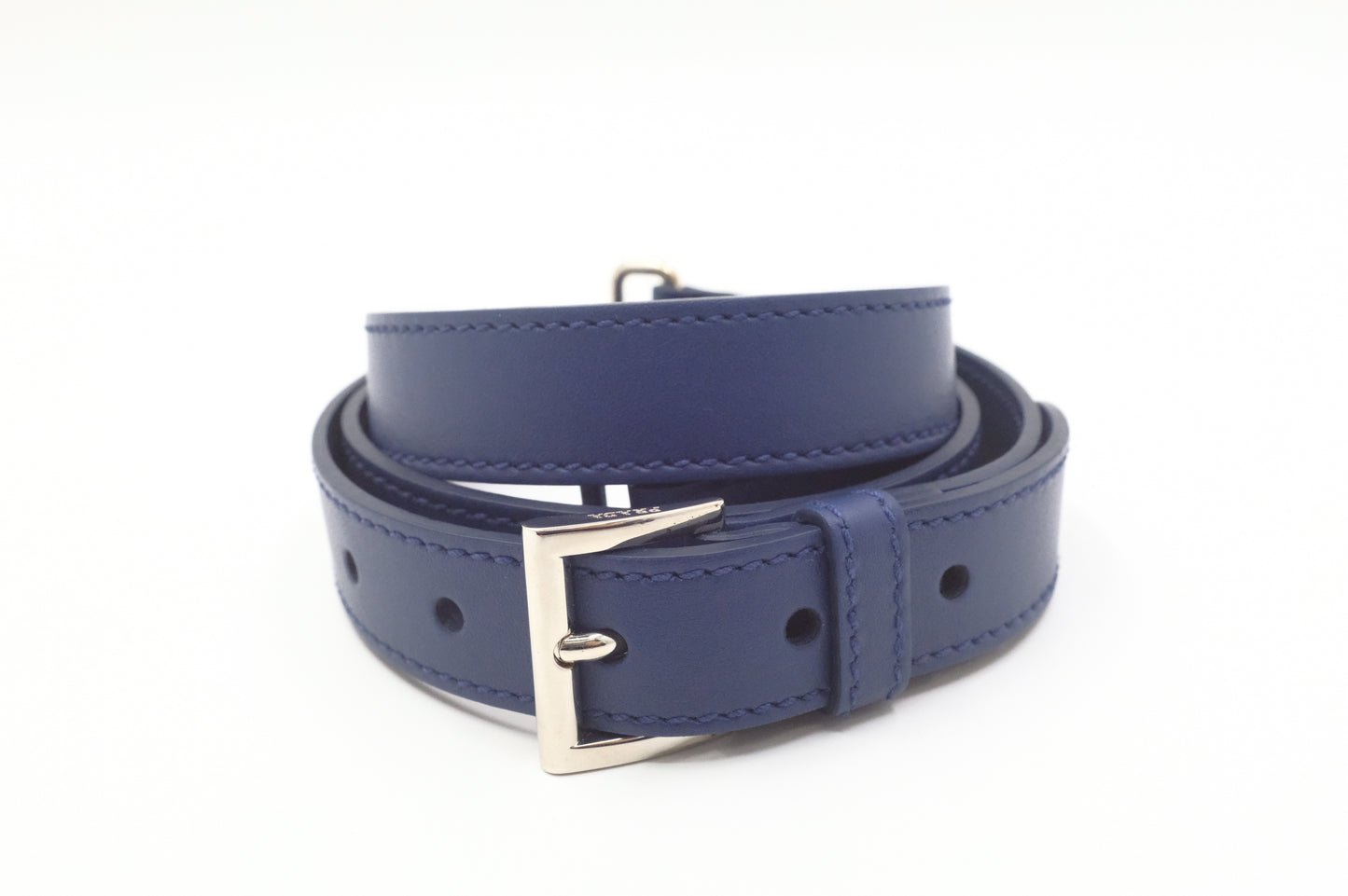 Prada Galleria Tote in Blue City Calf Leather