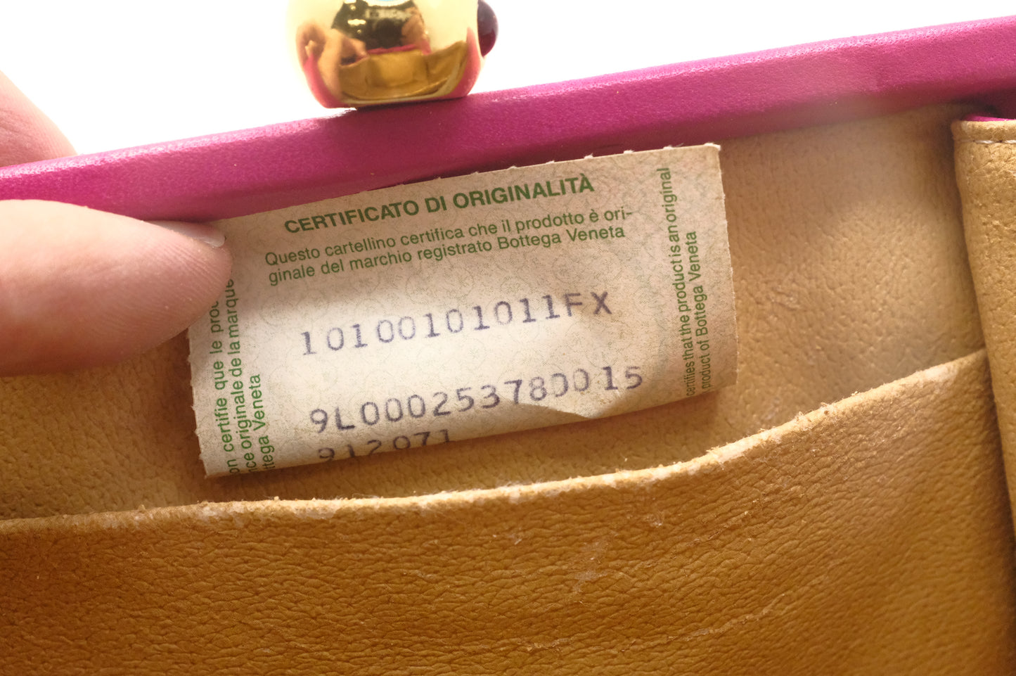 Bottega Veneta Square Chain Bag in Pink Intrecciato Leather