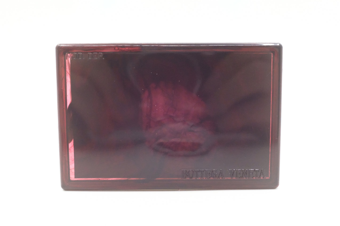 Bottega Veneta Square Chain Bag in Pink Intrecciato Leather