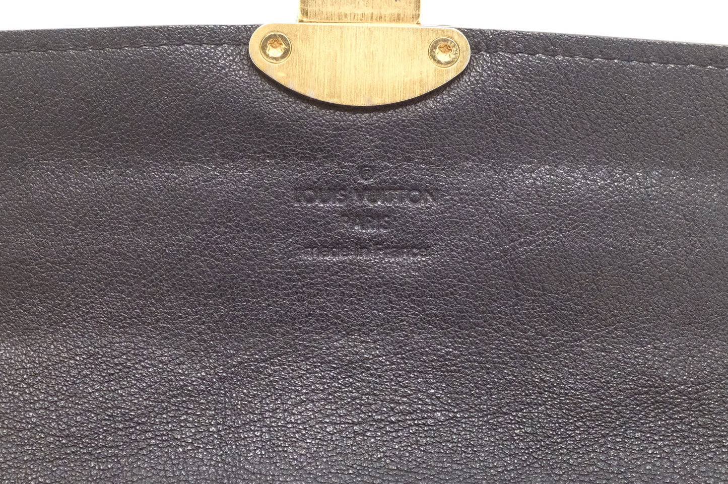 Louis Vuitton Amelia Wallet in Black Mahina Leather