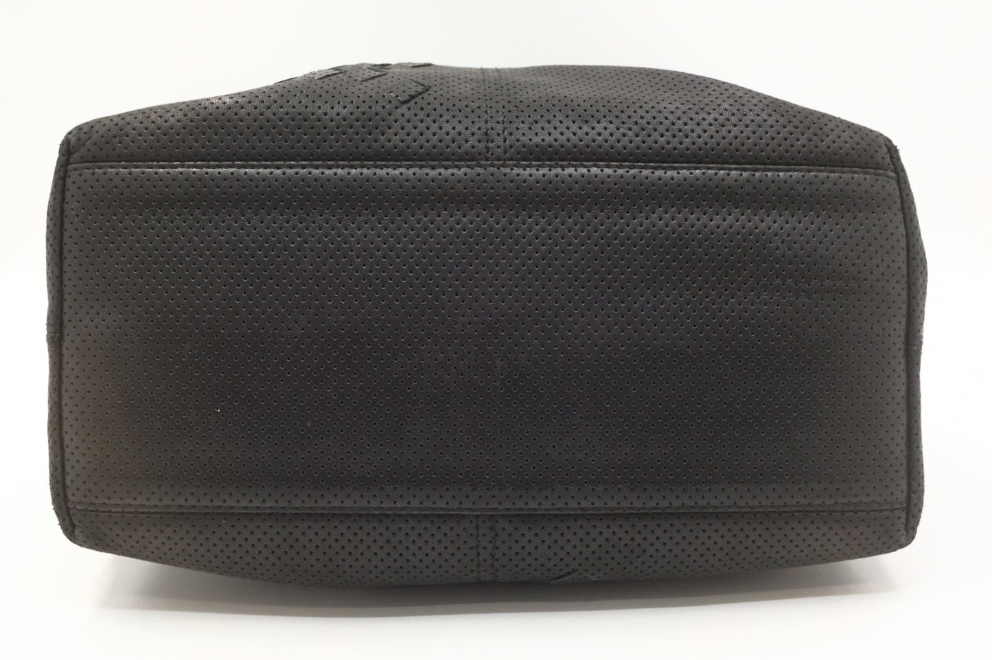 Bottega Veneta Hobo Bag in Black Perforated Leather