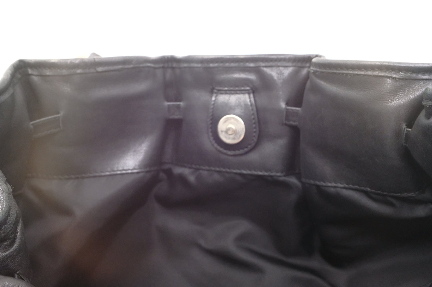 Dior Tote in Cannage Black Satin Canvas