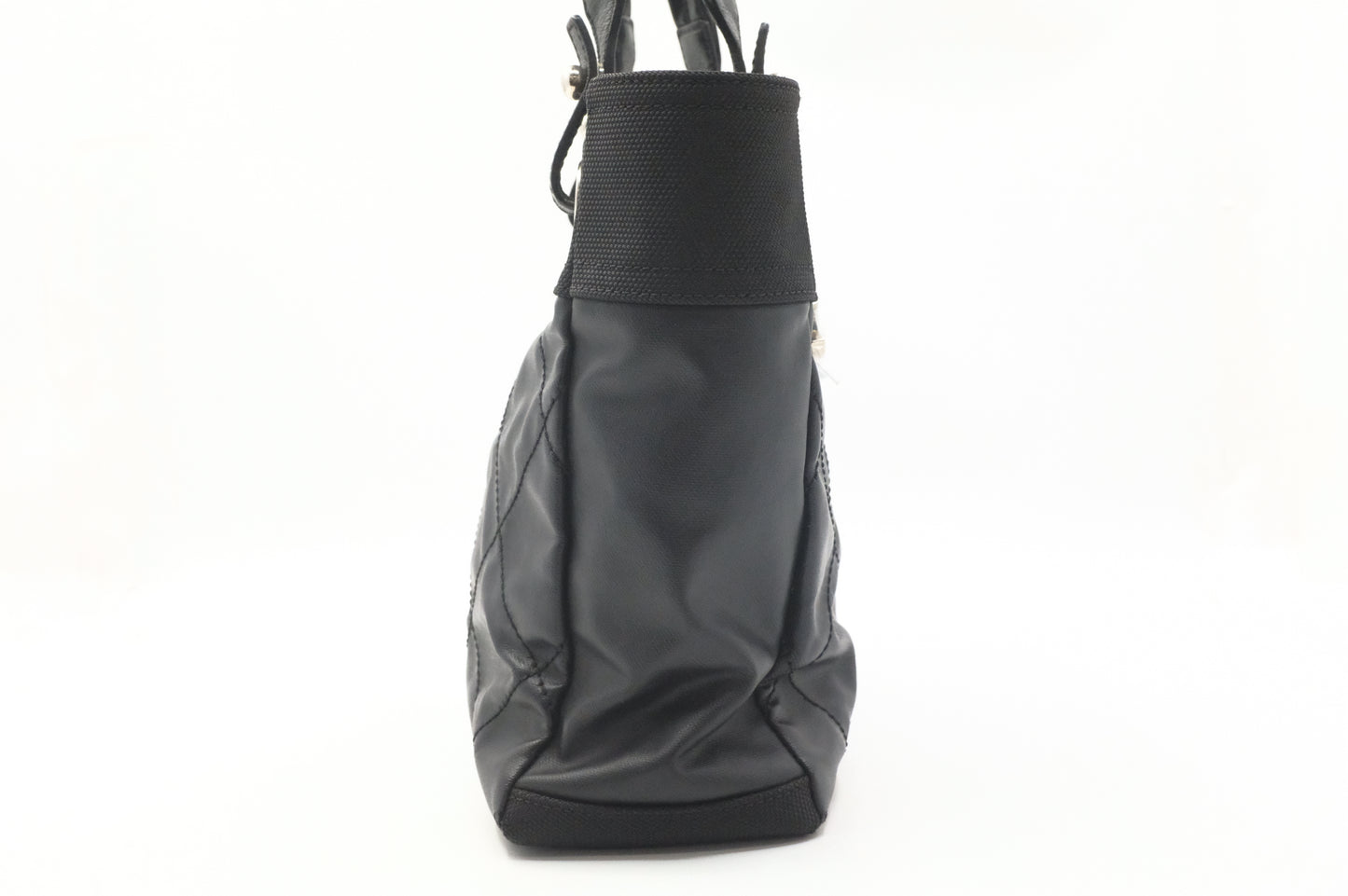 Chanel Paris Biarritz Tote Bag in Black Mattelassé Leather