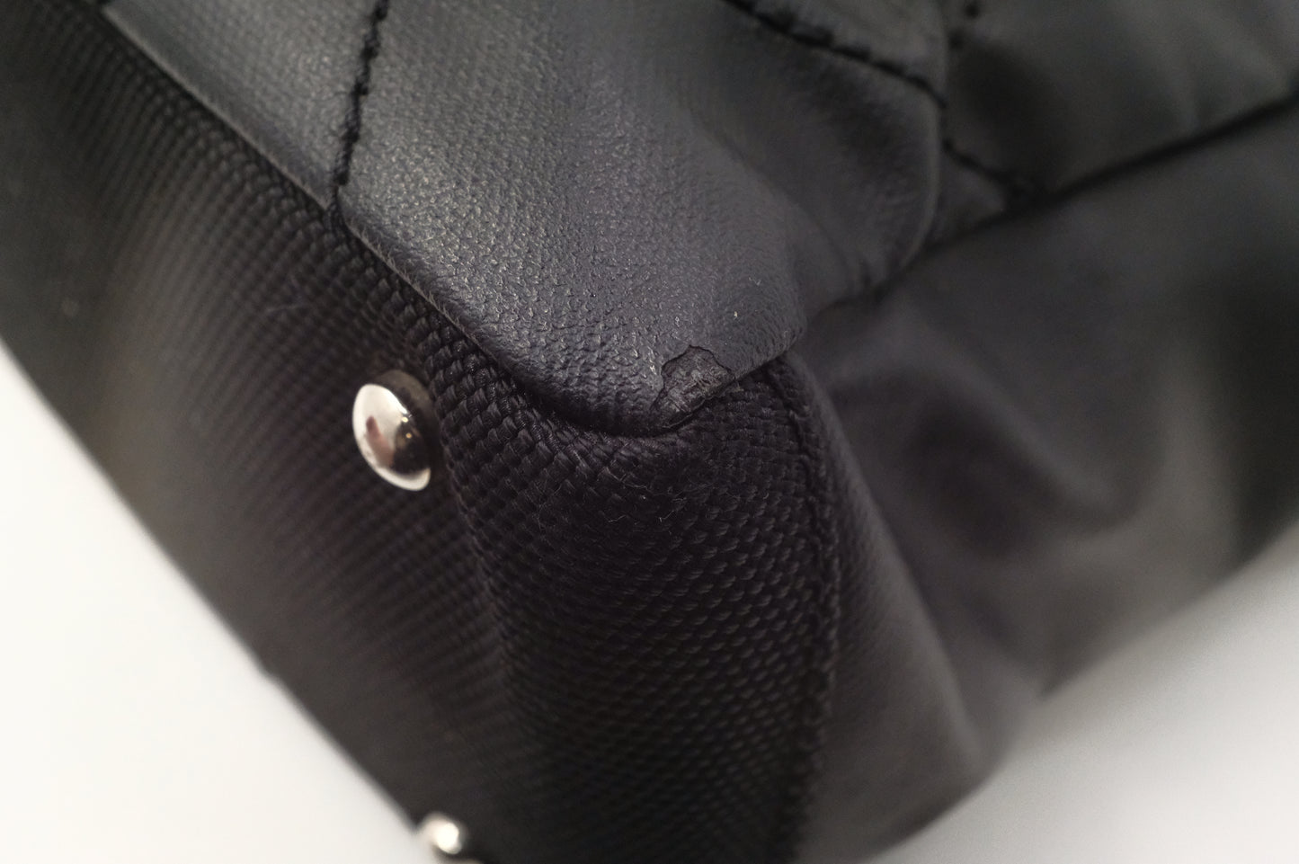 Chanel Paris Biarritz Tote Bag in Black Mattelassé Leather
