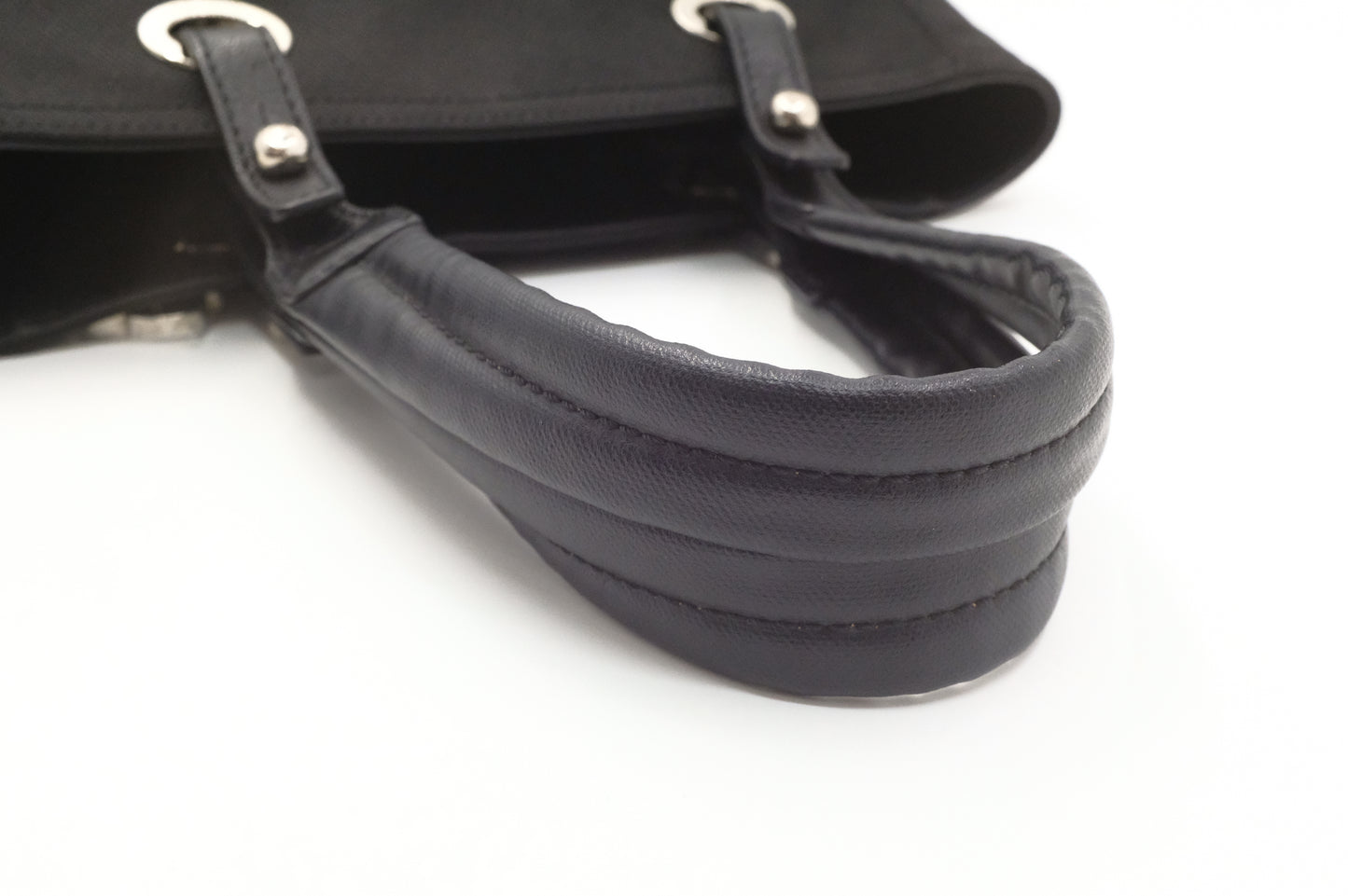 Chanel Paris Biarritz Tote Bag in Black Mattelassé Leather