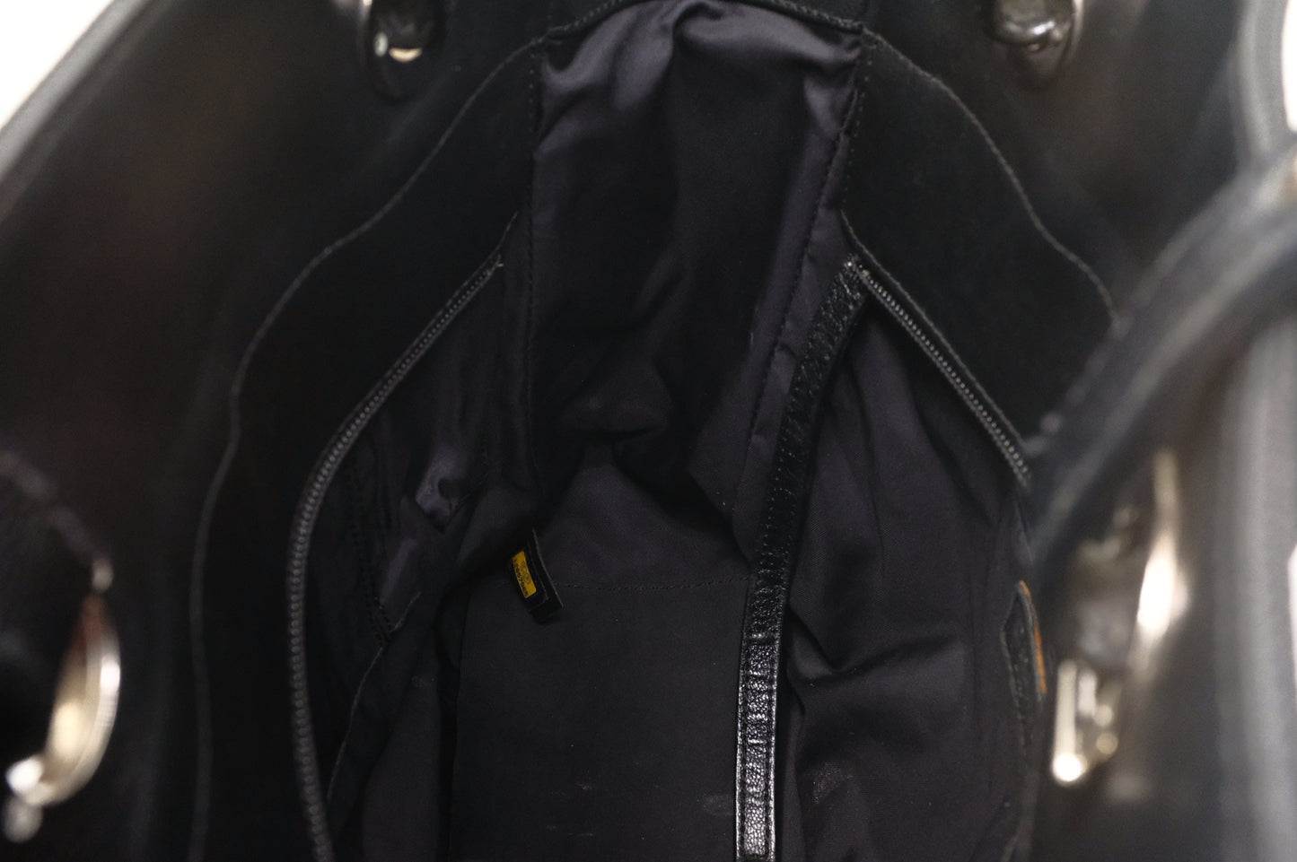 Chanel Paris Biarritz Tote Bag in Black Mattelassé Leather