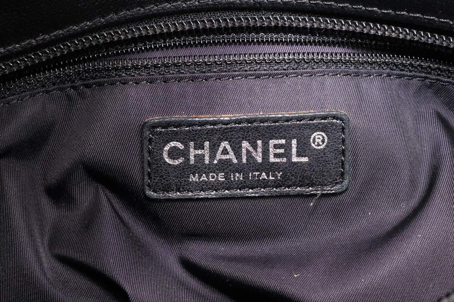 Chanel Paris Biarritz Tote Bag in Black Mattelassé Leather