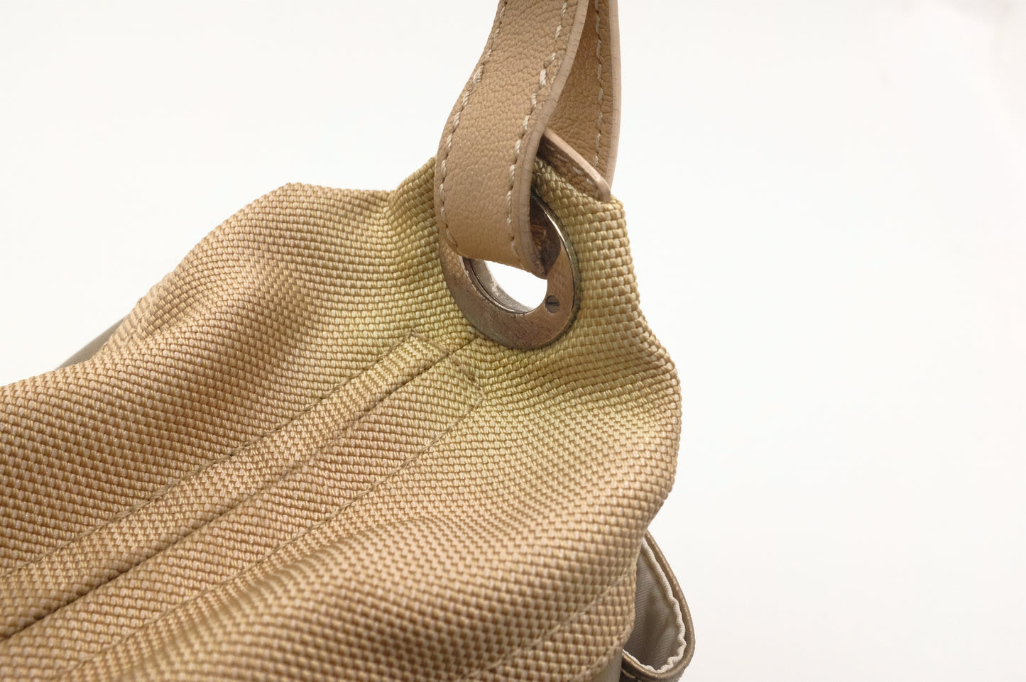 Chanel Paris-Biarritz Shoulder Bag in Gold Coated Canvas