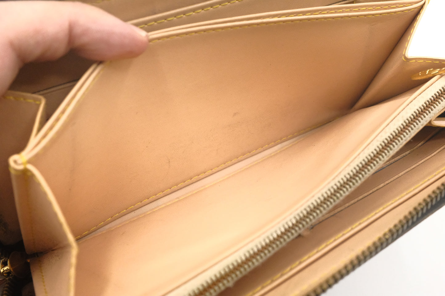 Louis Vuitton Long Zippy Wallet in Black Multicolor Canvas