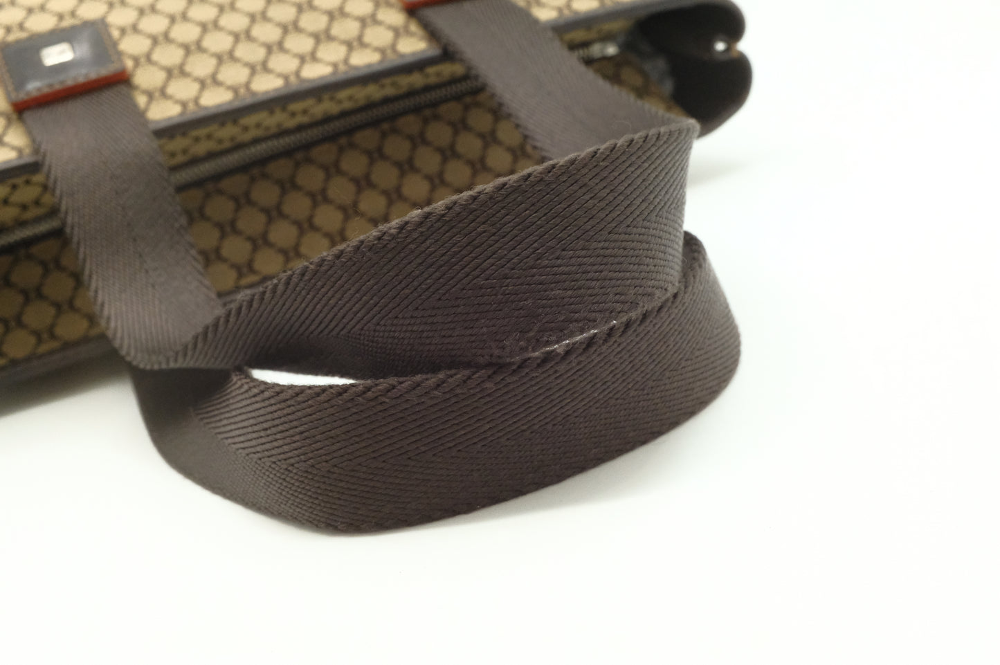 Celine Shoulder Bag in Brown Triomphe Canvas