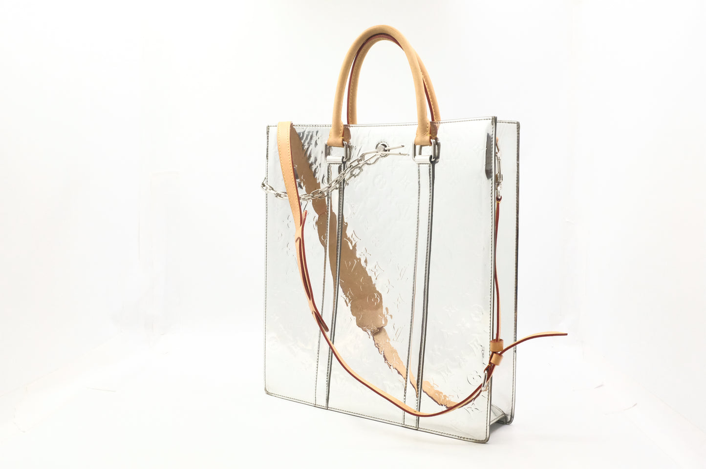 Louis Vuitton Sac Plat in Miroir Vernis Leather