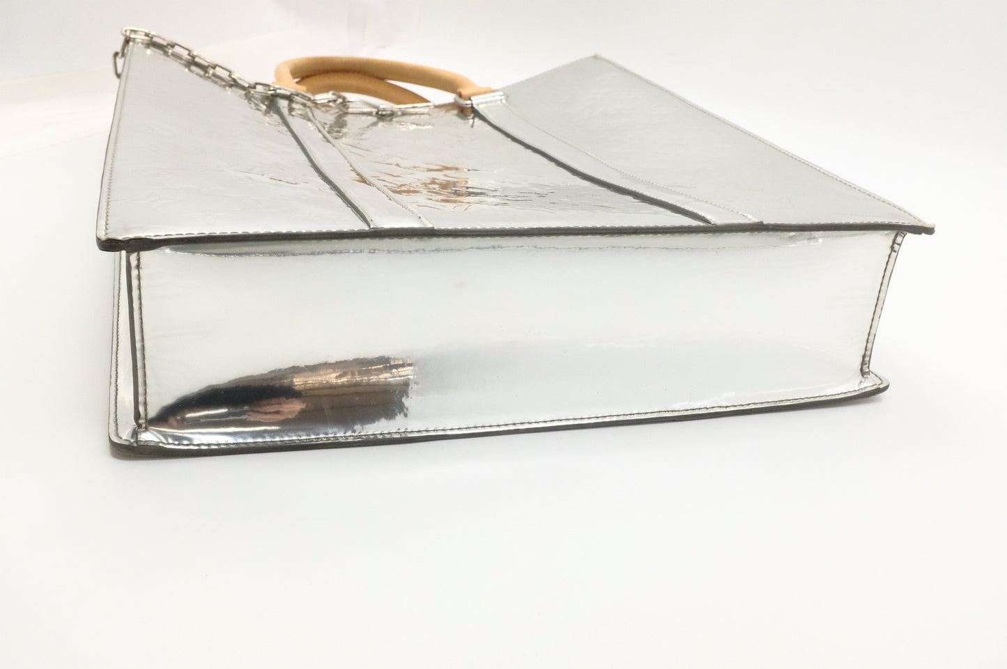 Louis Vuitton Sac Plat in Miroir Vernis Leather