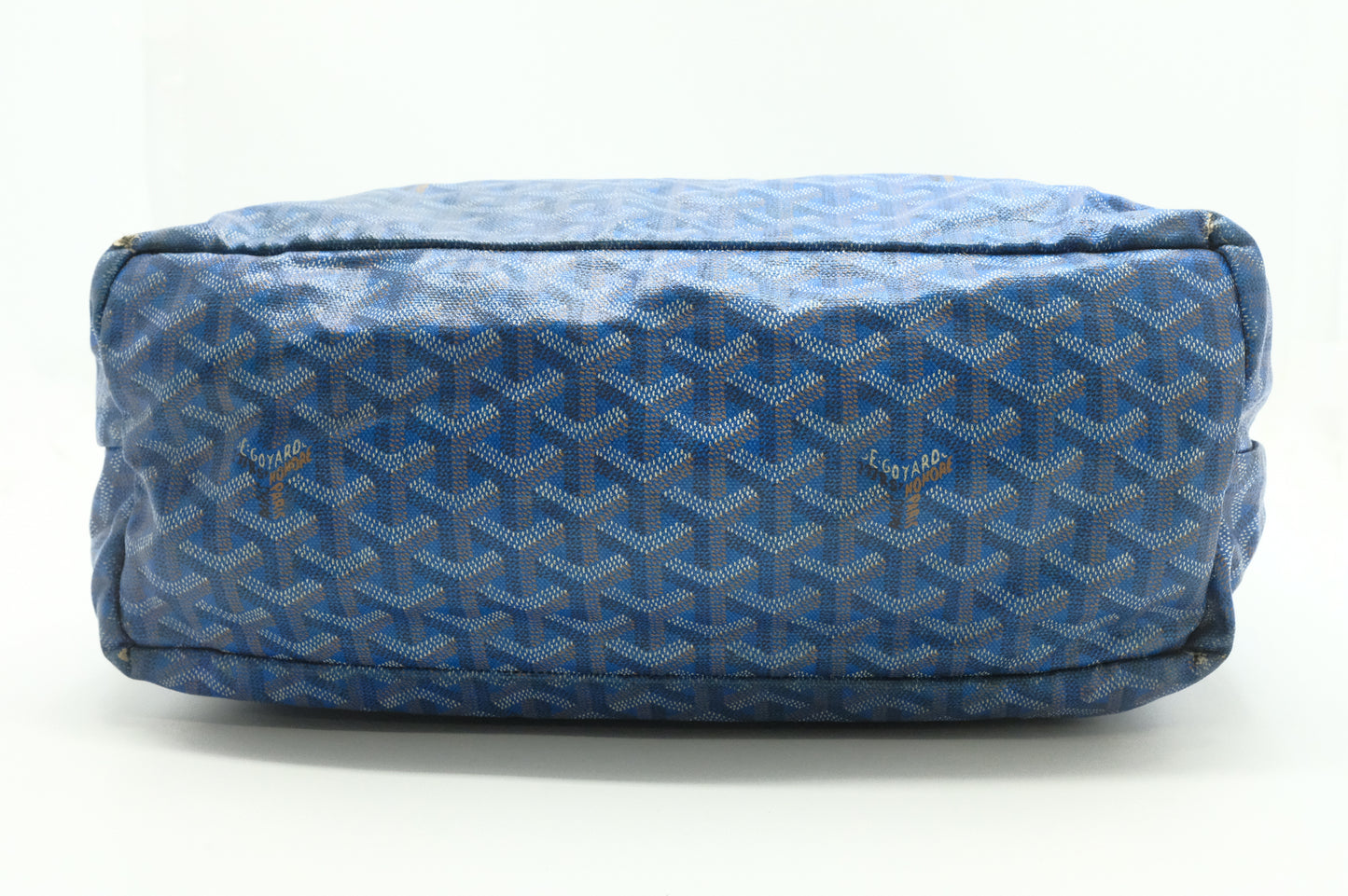 Goyard Saint Louis PM in Blue Goyardine Canvas