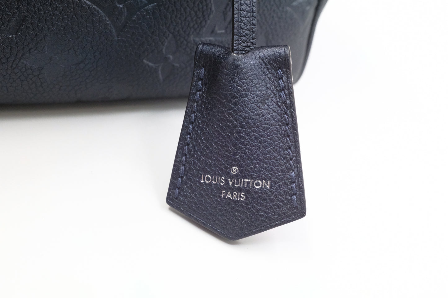 Louis Vuitton Speedy 25 Bandouliere in Metallic Navy Blue Empreinte Leather