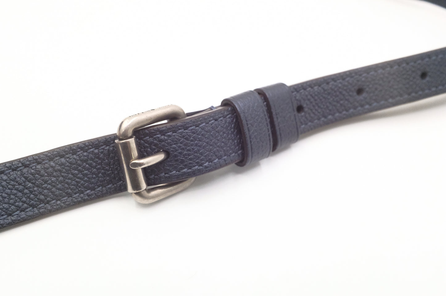 Louis Vuitton Speedy 25 Bandouliere in Metallic Navy Blue Empreinte Leather