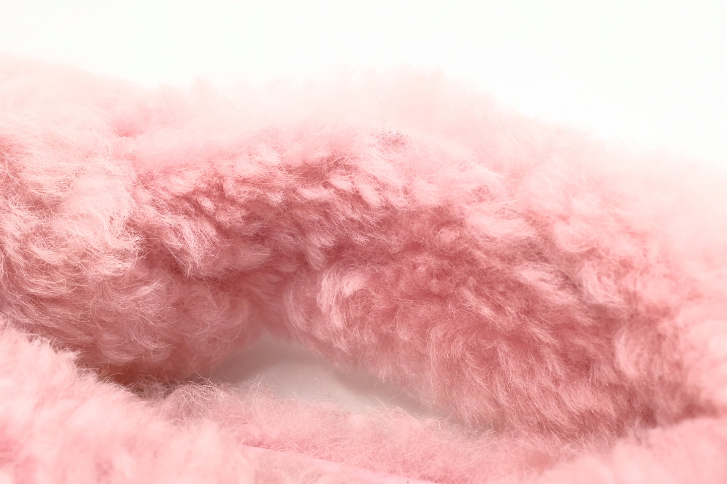 Bottega Veneta Mini Jodie in Pink Shearling
