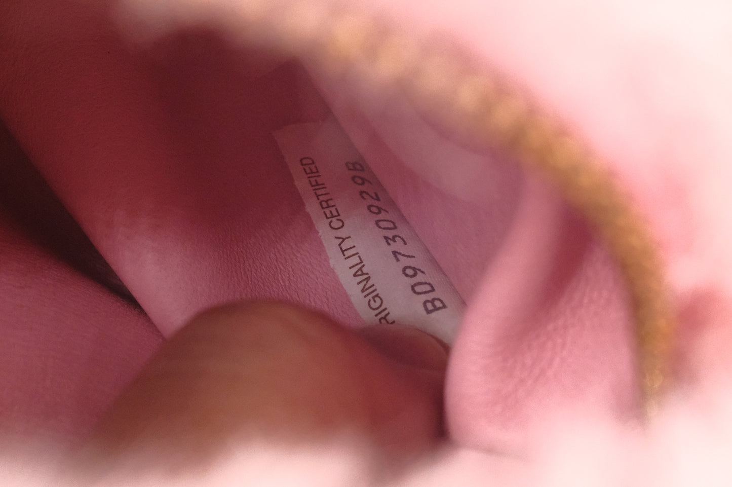 Bottega Veneta Mini Jodie in Pink Shearling