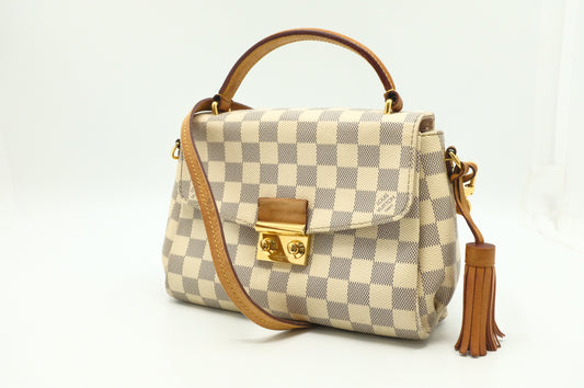 Louis Vuitton Croisette in Damier Azur Canvas