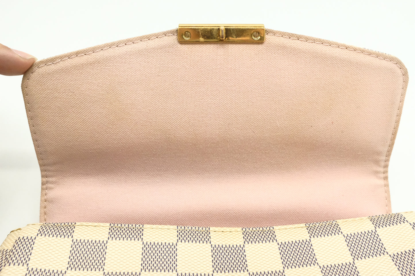 Louis Vuitton Croisette in Damier Azur Canvas