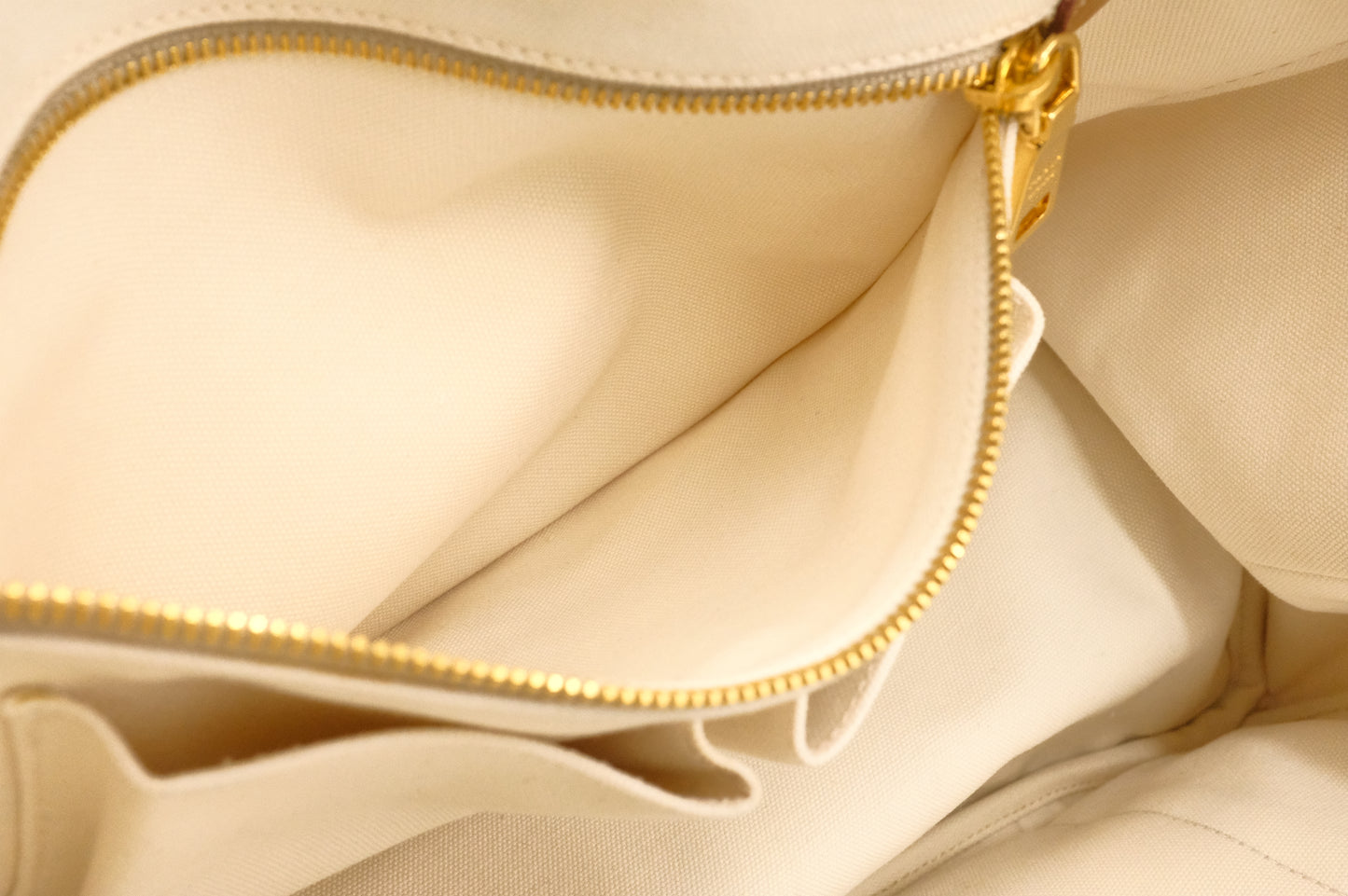 Prada Canapa GM Stampata in White and Burgundy Canvas