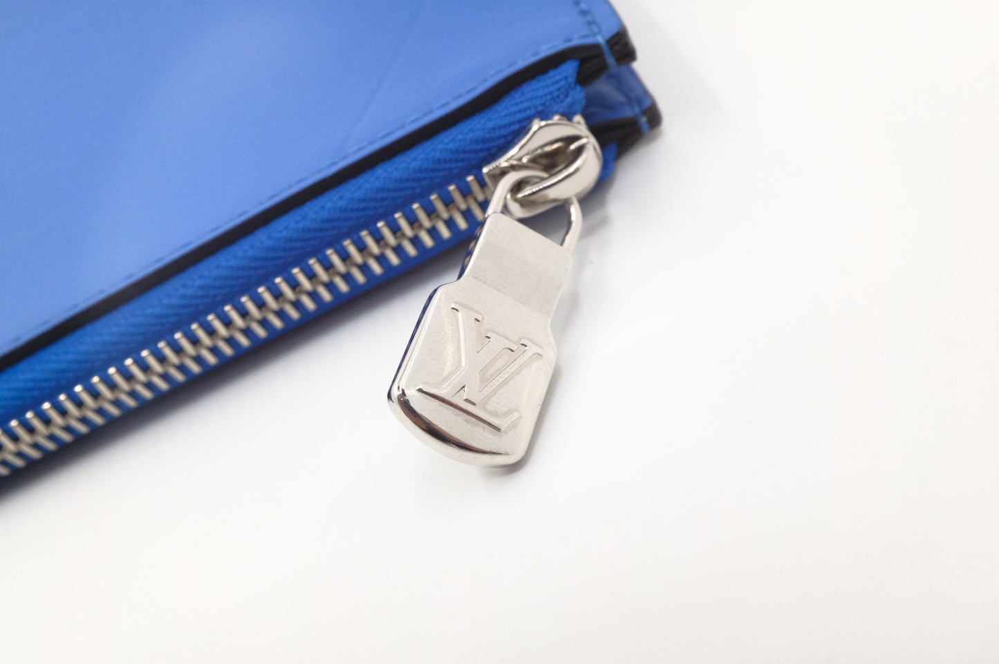 Louis Vuitton Fifa World Cup 2018 Clutch in Epi Blue Leather