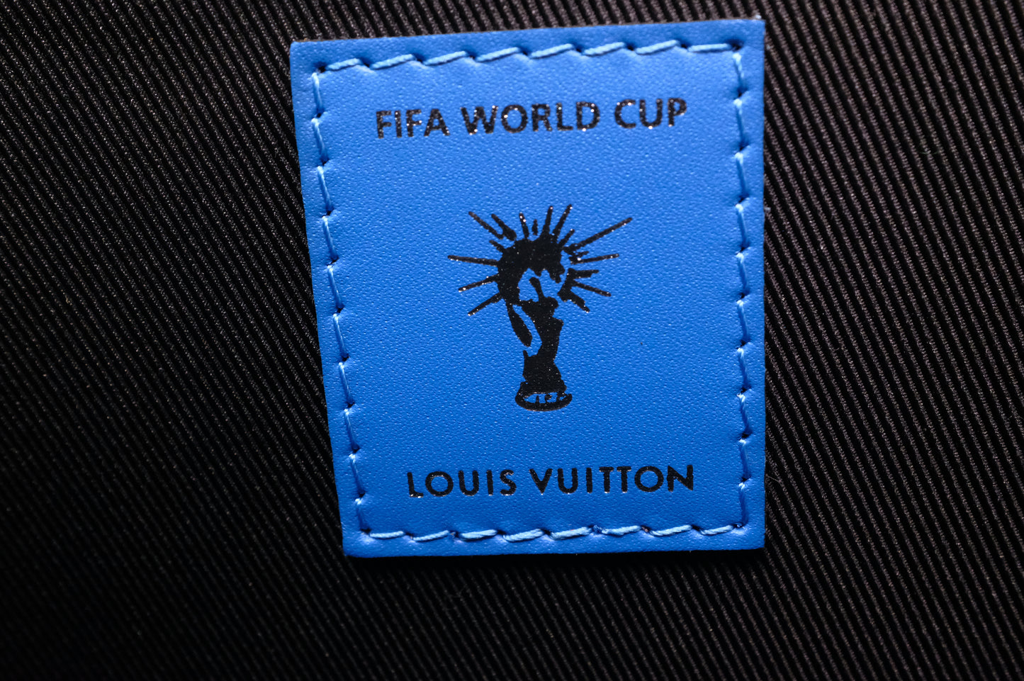 Louis Vuitton Fifa World Cup 2018 Clutch in Epi Blue Leather