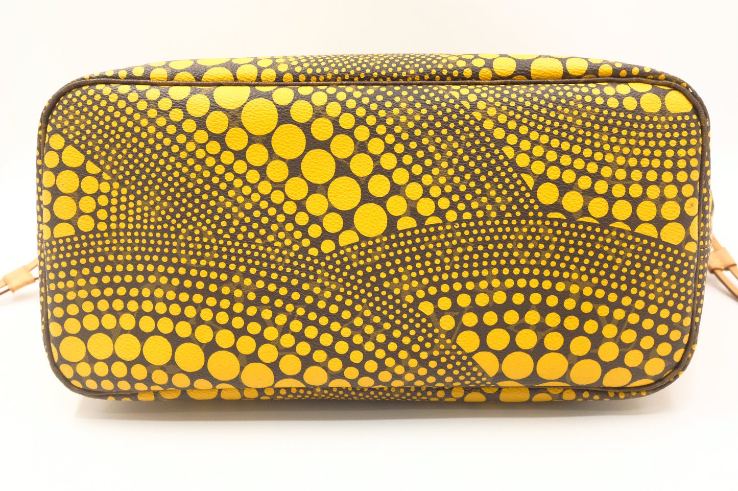 Louis Vuitton Yayoi Kusama Neverfull MM in Yellow Wave Monogram Canvas