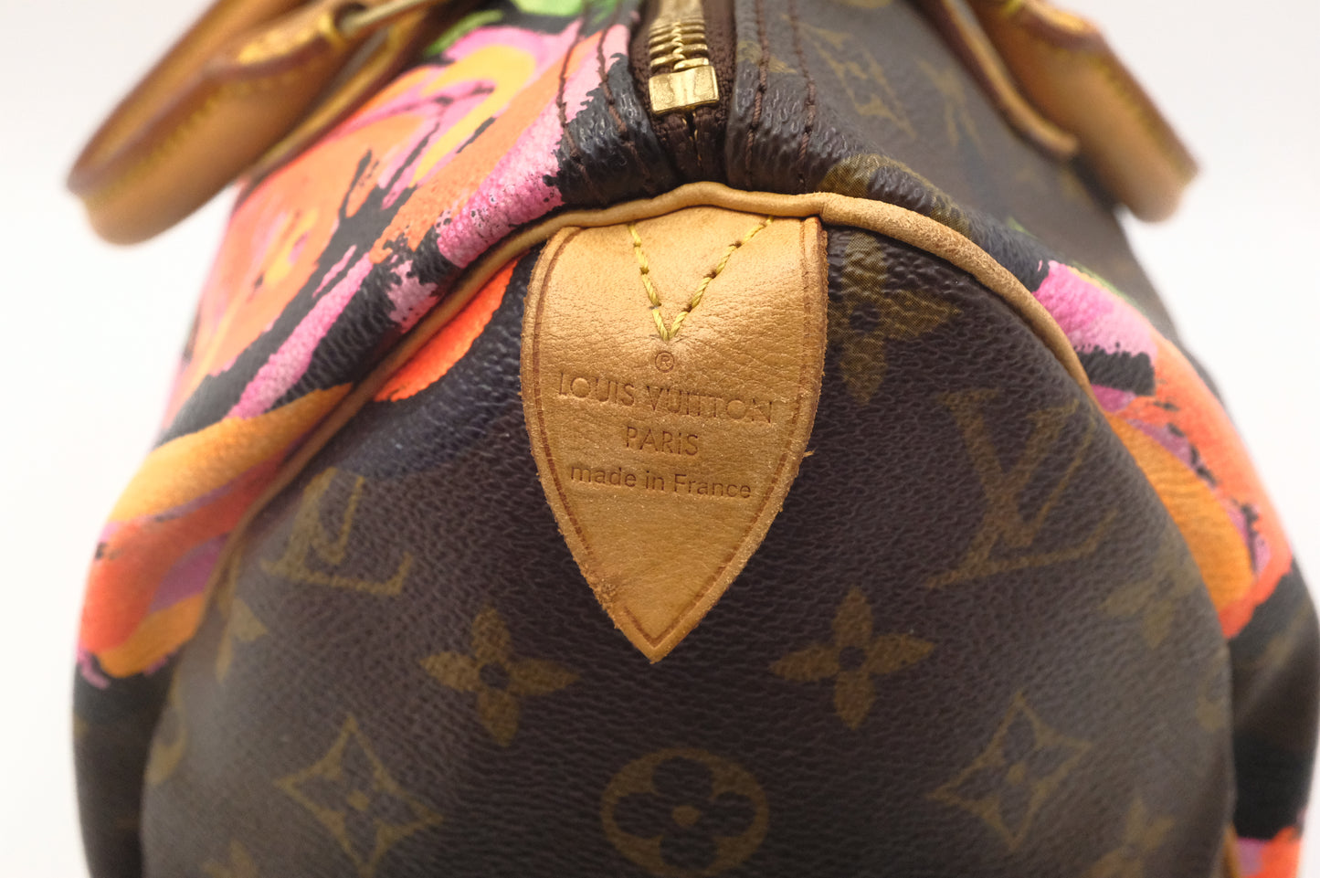 Louis Vuitton x Stephen Sprouse Speedy 30 Roses in Monogram Canvas