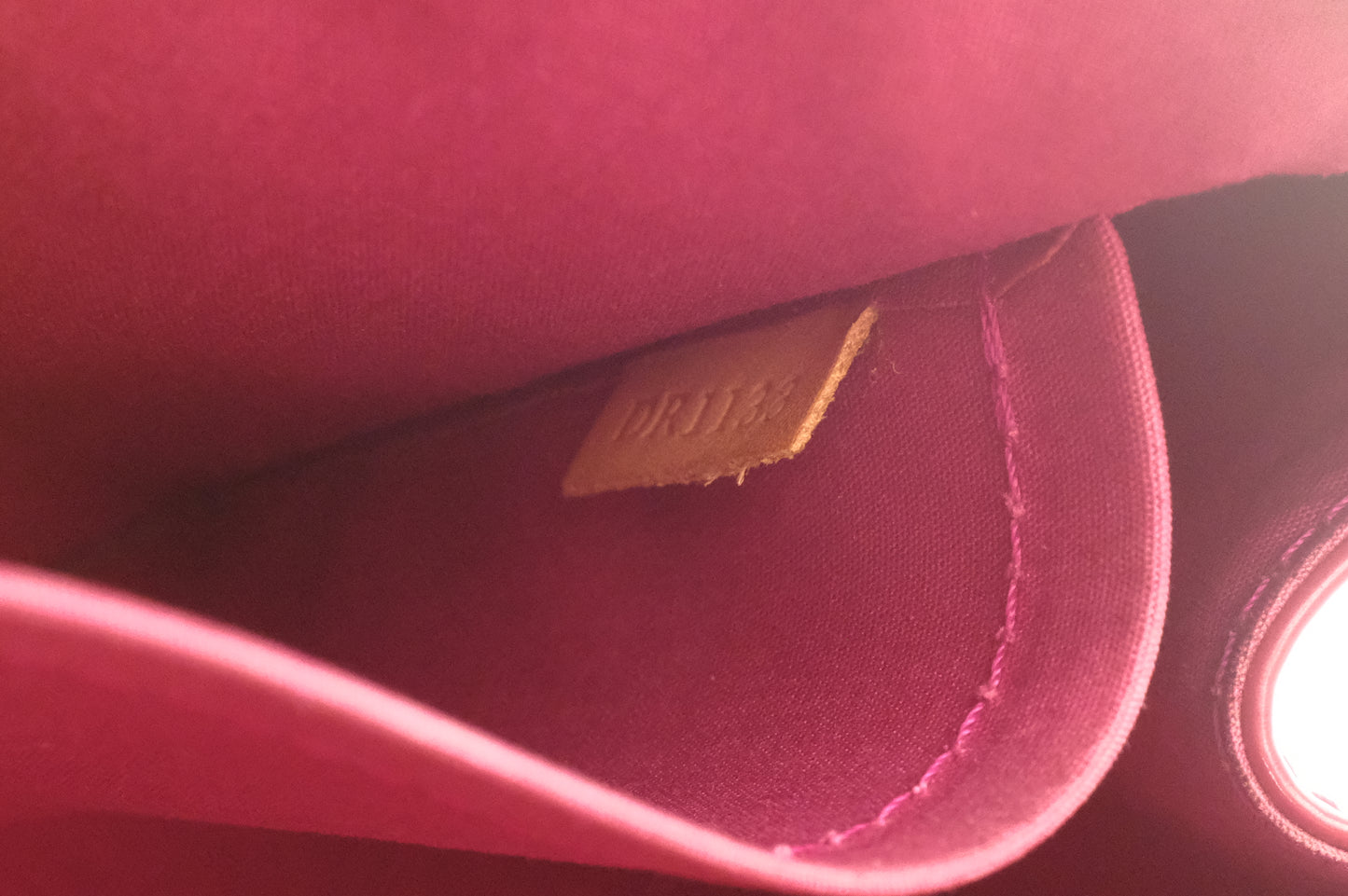 Louis Vuitton Blair in Red Vernis Leather