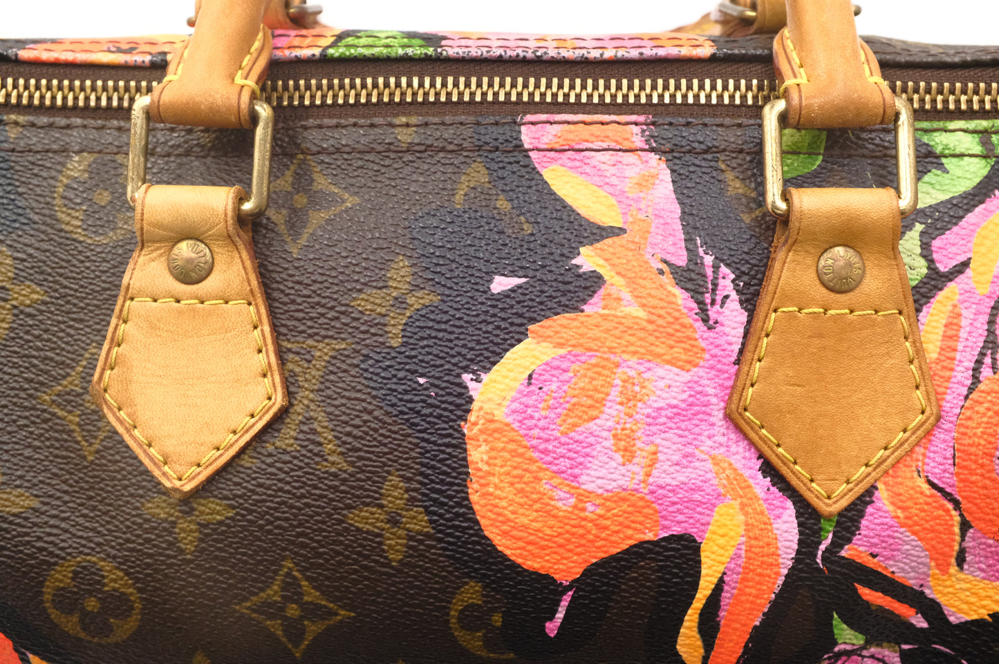 Louis Vuitton x Stephen Sprouse Speedy 30 Roses in Monogram Canvas