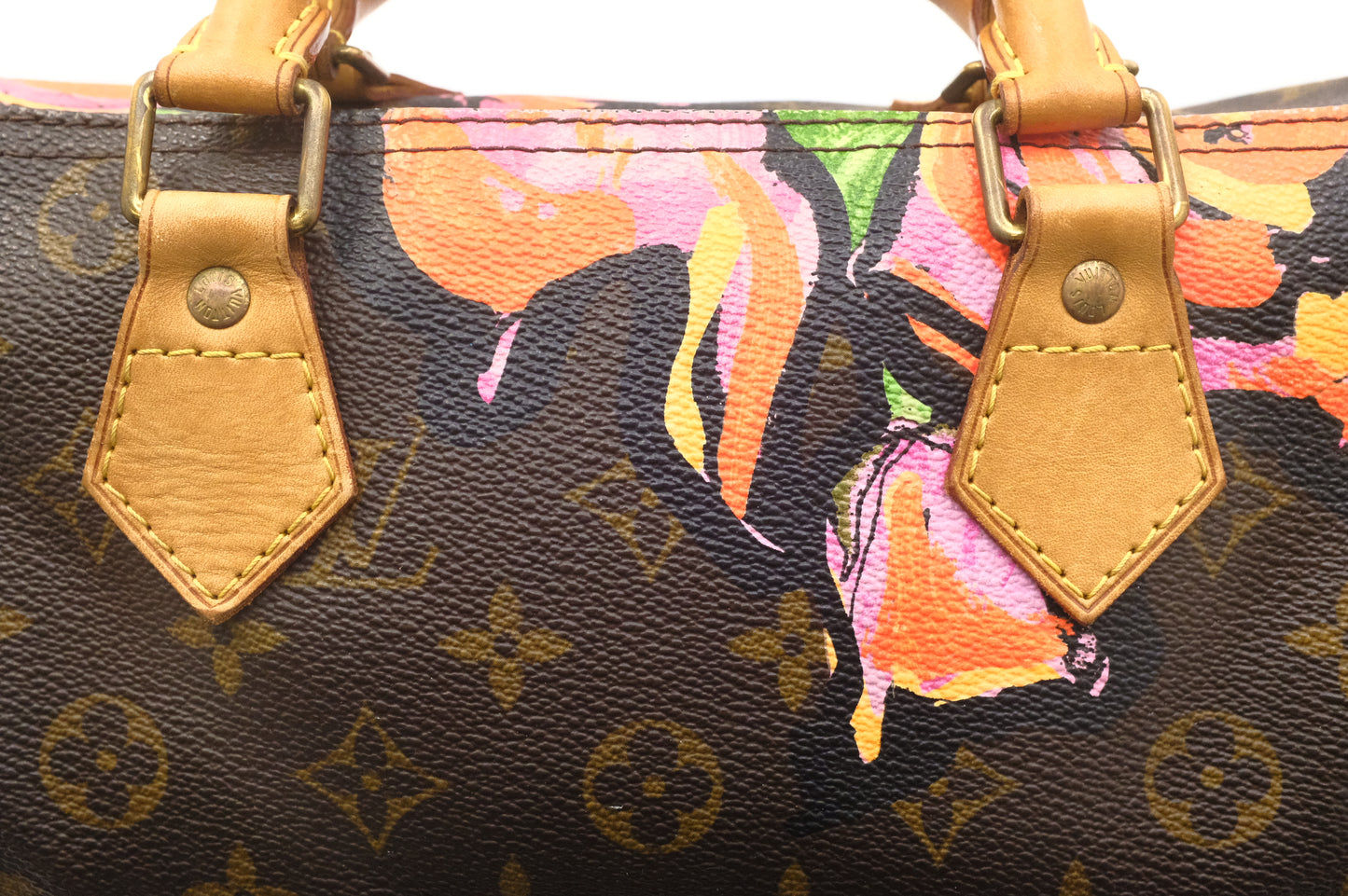 Louis Vuitton x Stephen Sprouse Speedy 30 Roses in Monogram Canvas