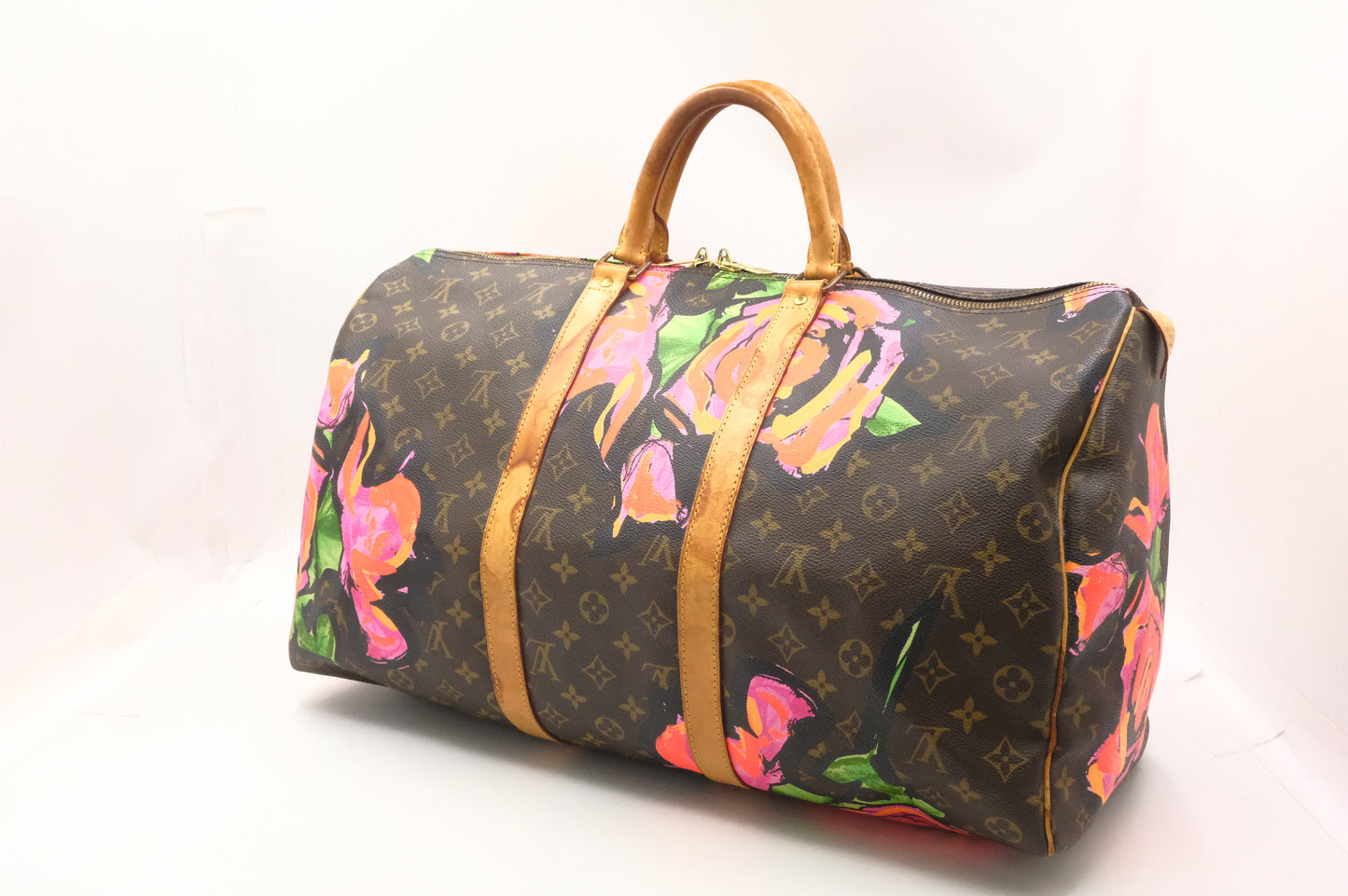 Louis Vuitton x Stephen Sprouse Keepall 50 in Roses Monogram Canvas