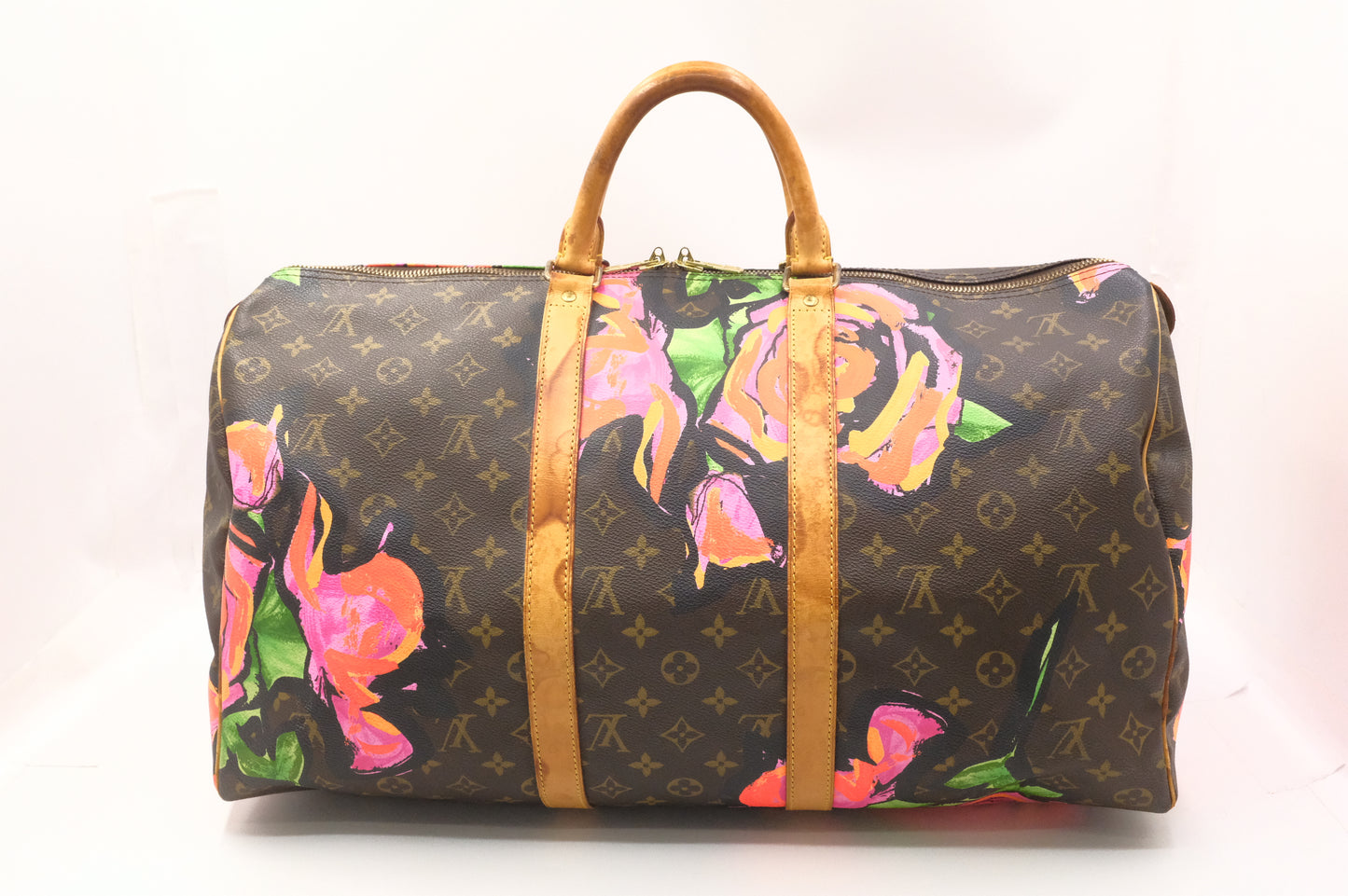 Louis Vuitton x Stephen Sprouse Keepall 50 in Roses Monogram Canvas